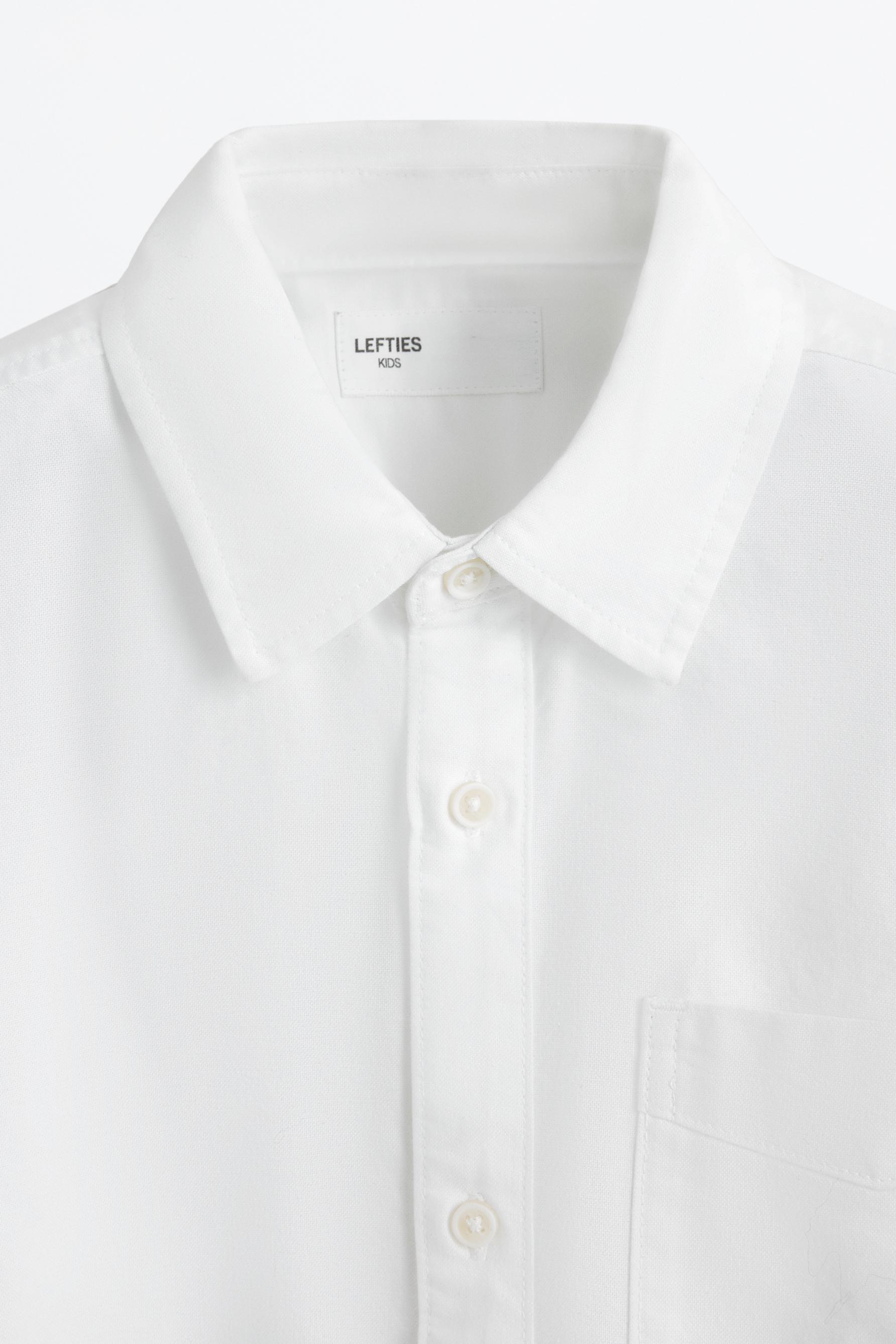 Oxford shirt — WHITE