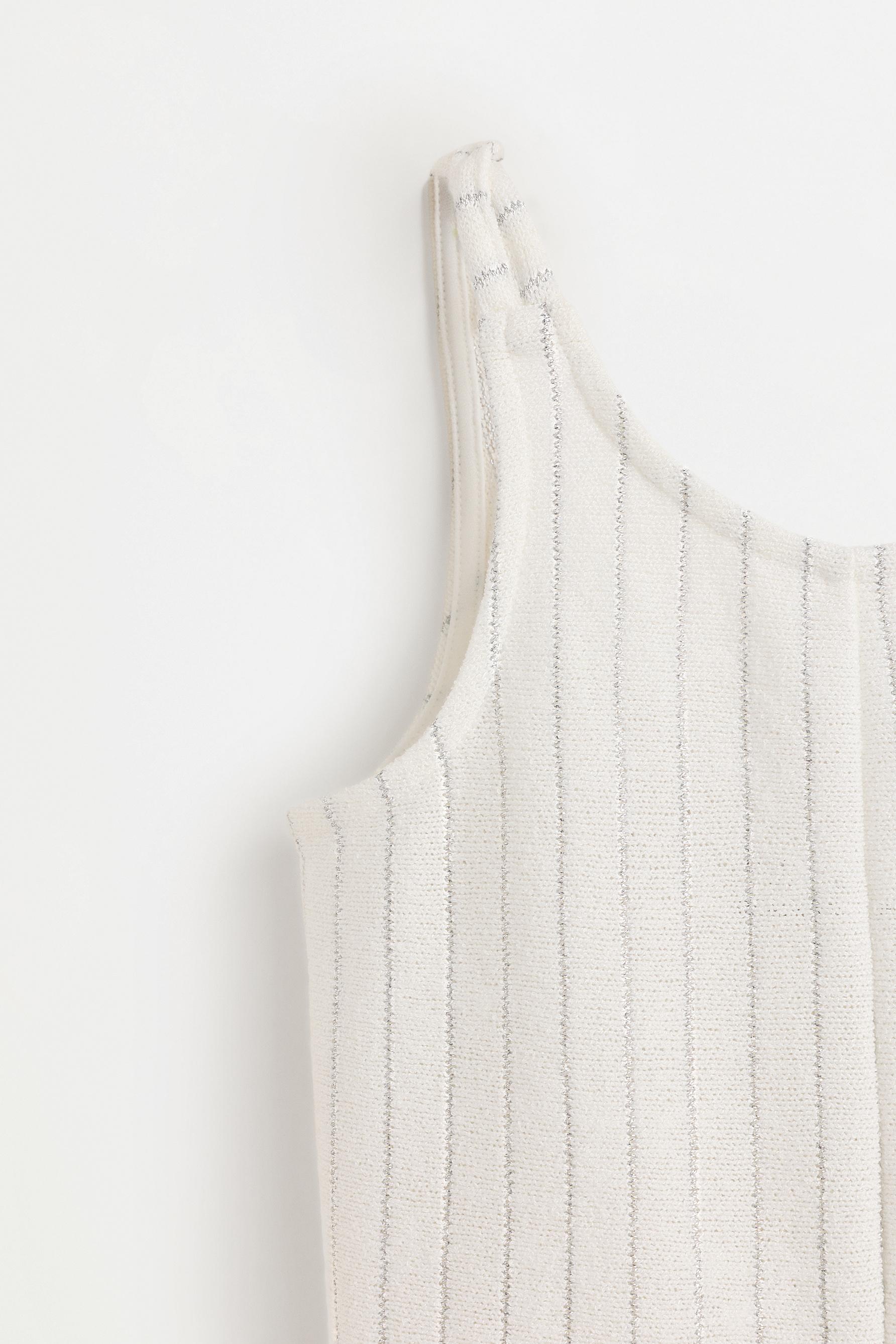 Shimmering bias cut jumpsuit — SILVER