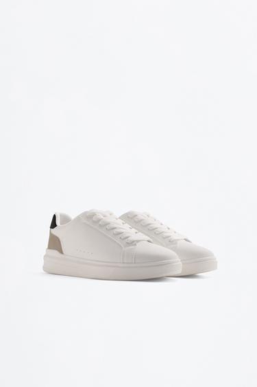 Contrast heel counter slippers — OTHERS 2
