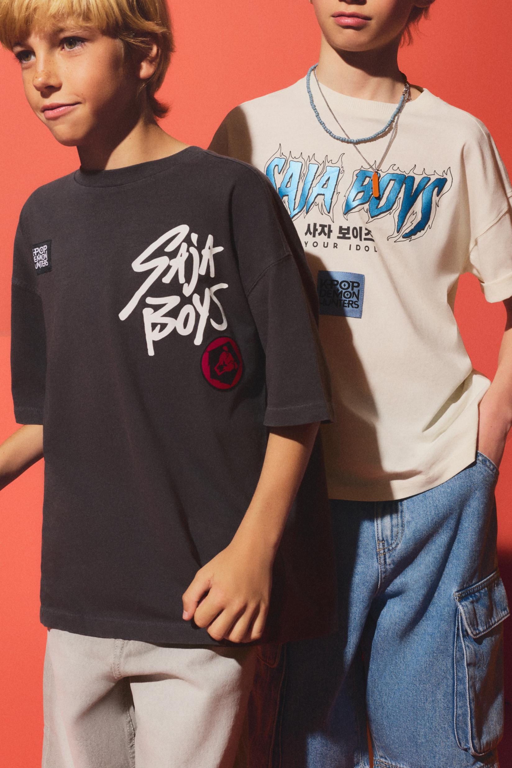 Saja Boys K-Pop Demon Hunters™/© Netflix T-shirt — WHITE