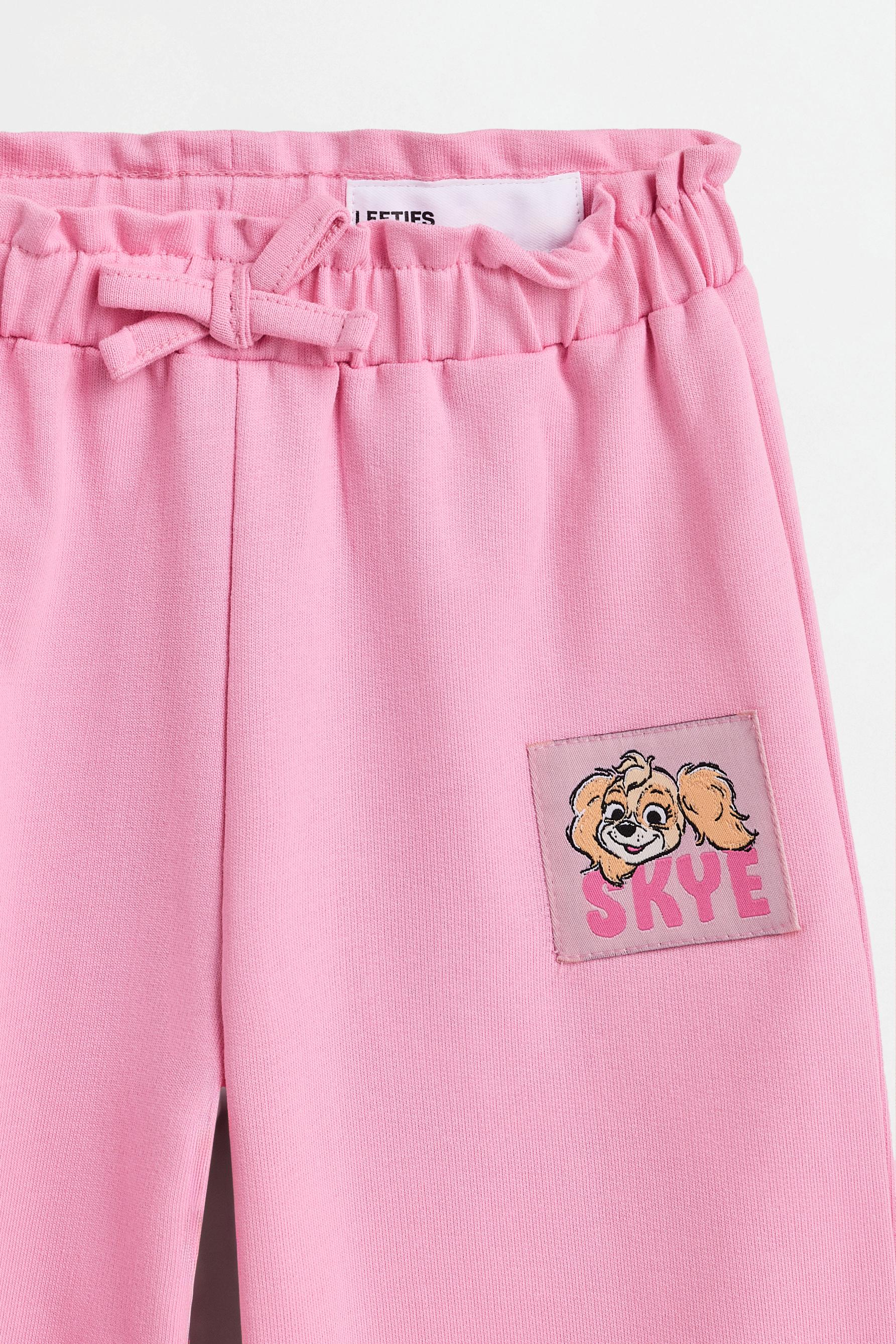 Paw Patrol ©Nickelodeon T-shirt and plush trousers co-ord — WHITE