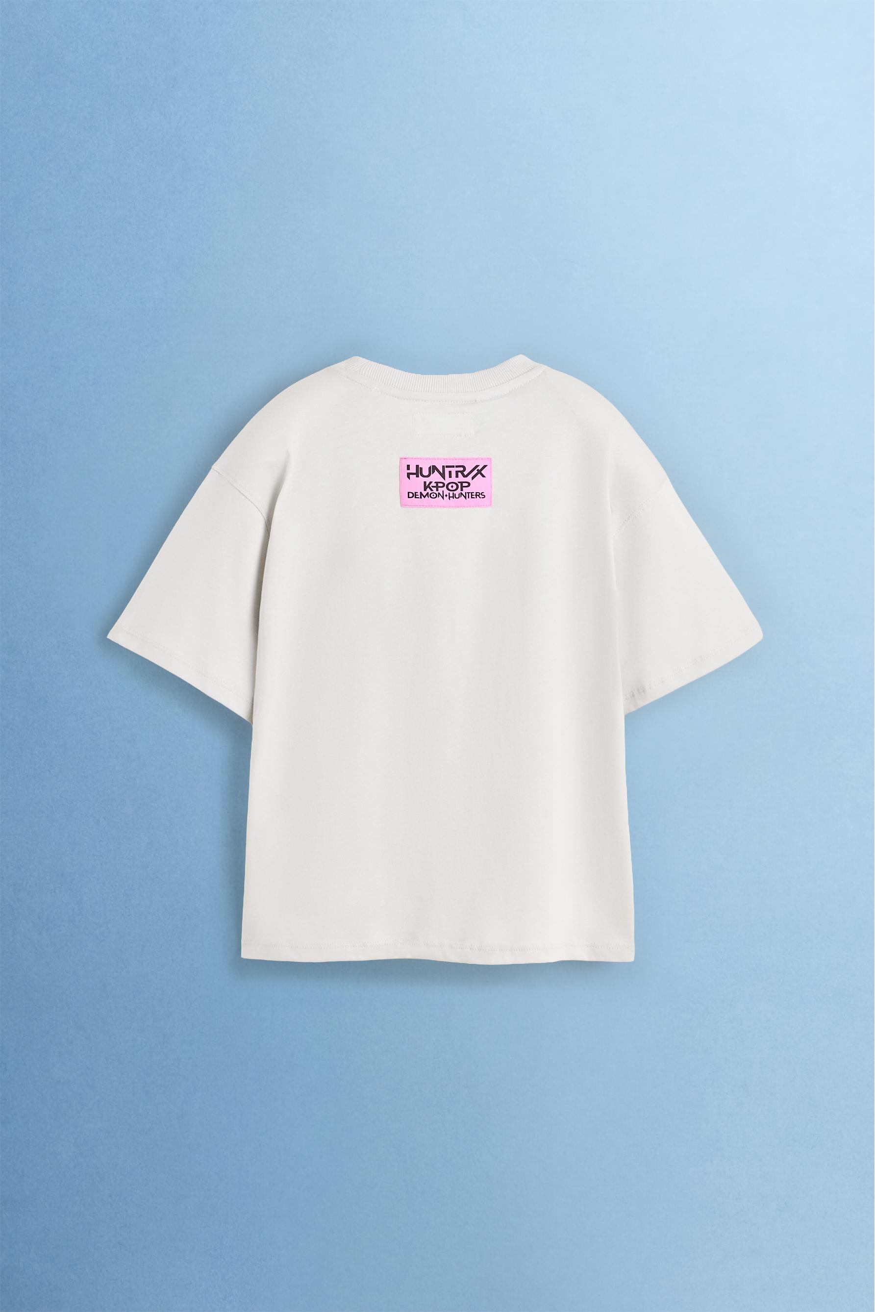Huntrix K-Pop Demon Hunters ™/© Netflix T-shirt — GREY