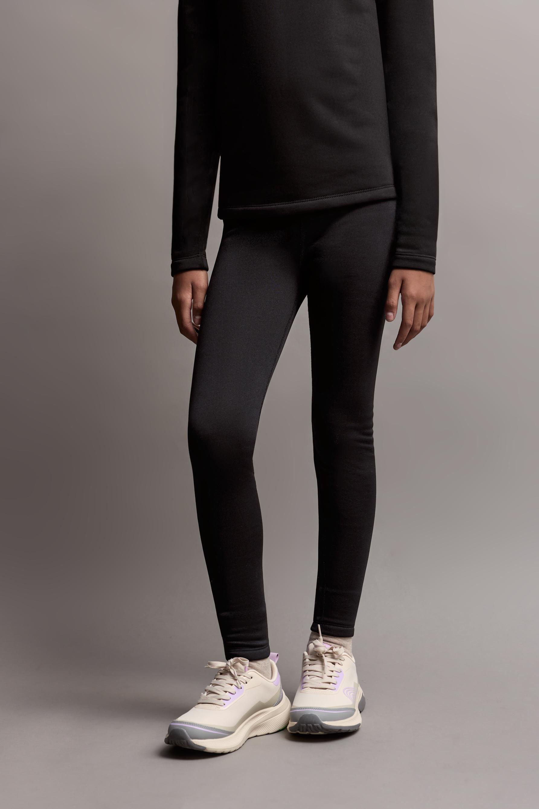 HEAVY WEIGHT Thermal Comfort Leggings — BLACK