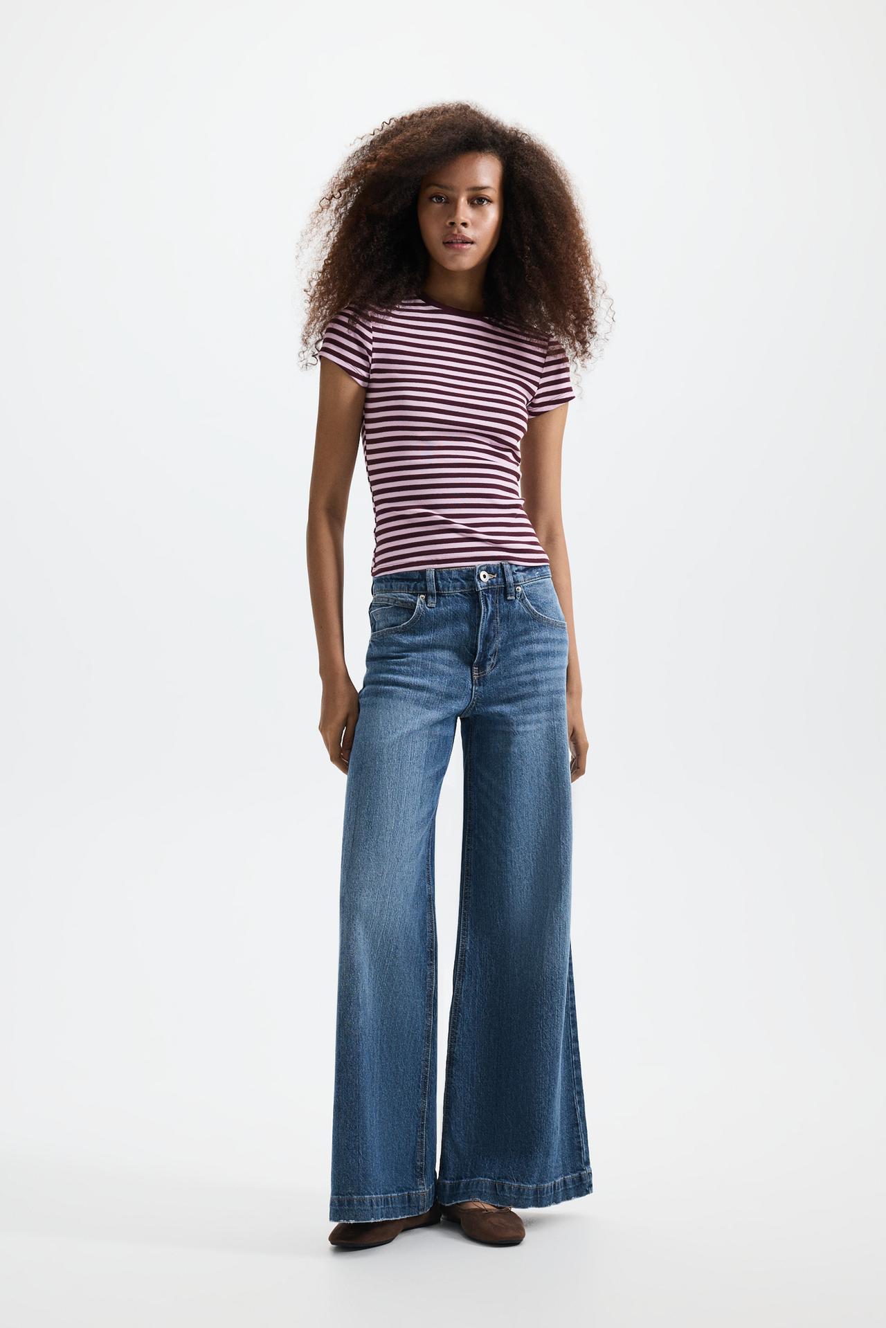 Printed T-shirt — STRIPED
