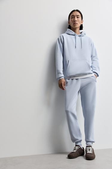 Regular fit tracksuit bottoms — SKY BLUE 5