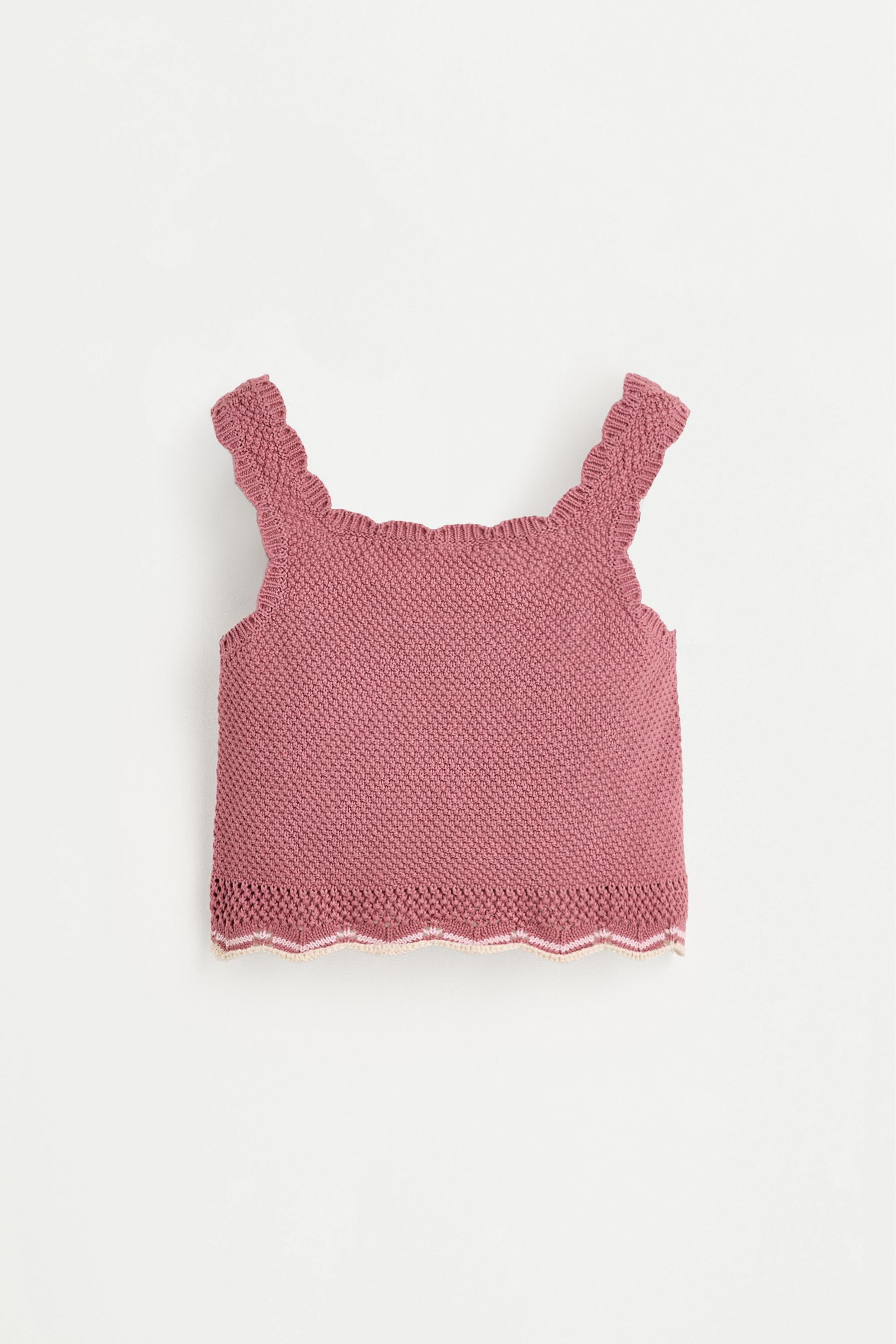 Knit top — PINK
