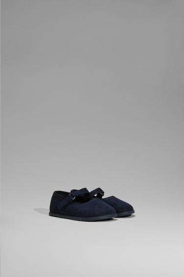 Barefoot Mary Janes — NAVY BLUE 2