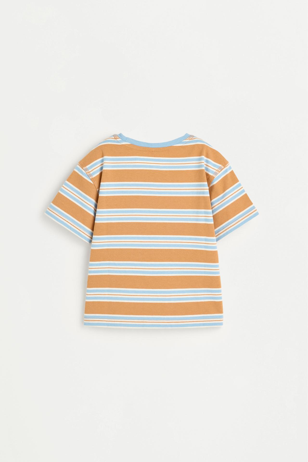Striped T-shirt — MUSTARD