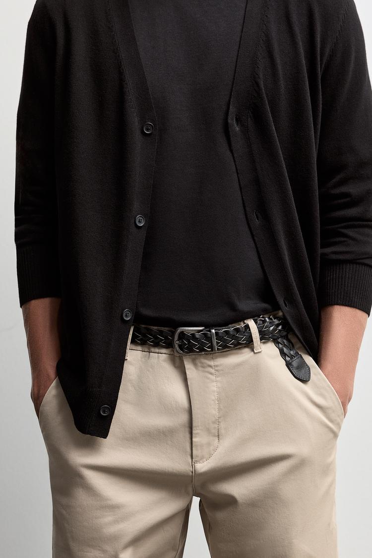 Braided belt — BLACK