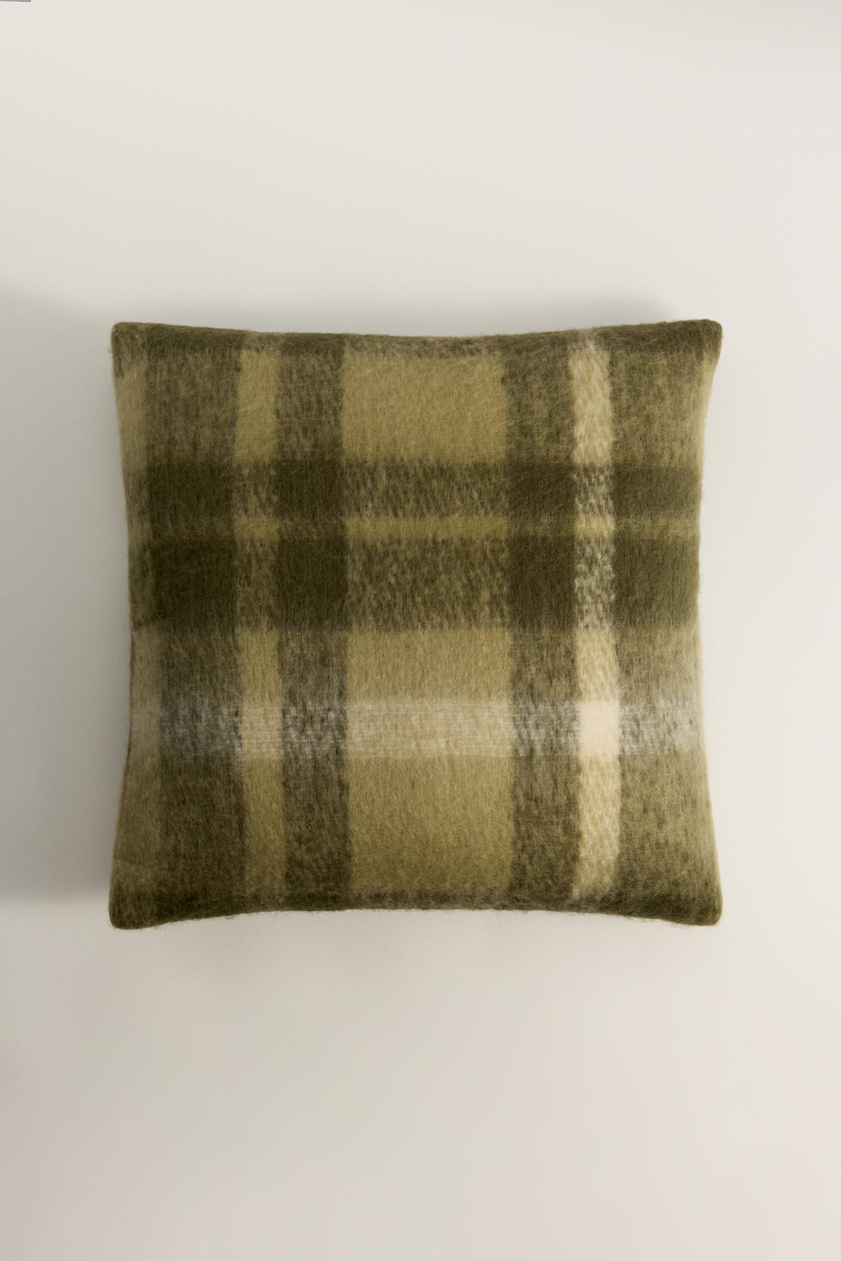 Funda cojín cuadros 50 x 50cm