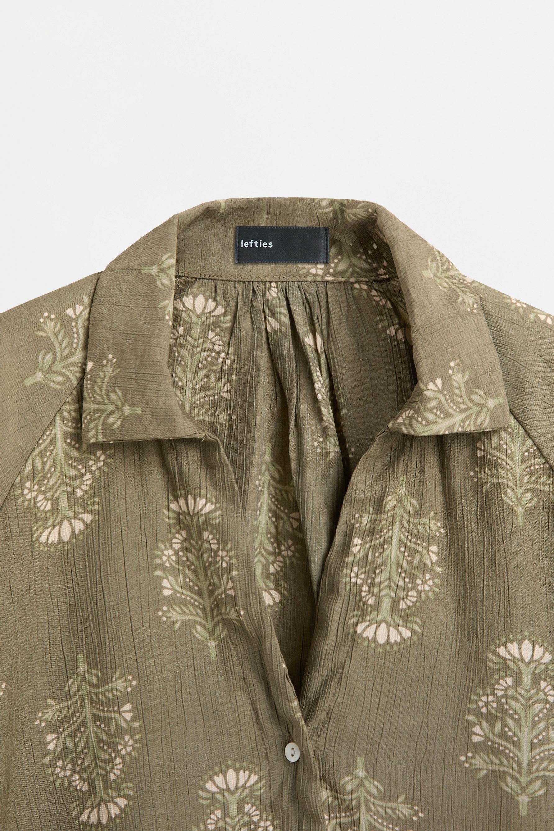 Texture shirt — MEDIUM GREEN