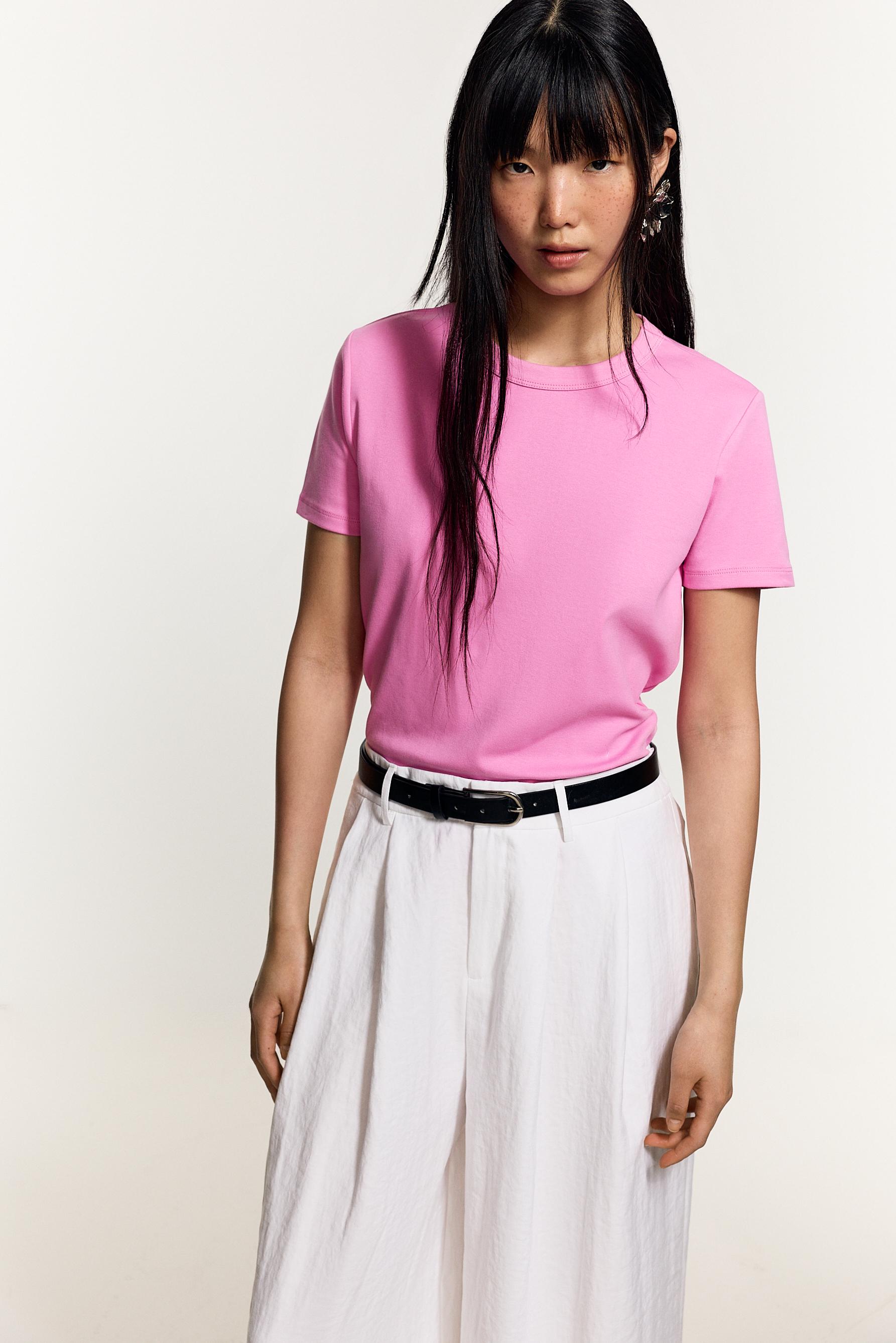 Camiseta básica manga corta