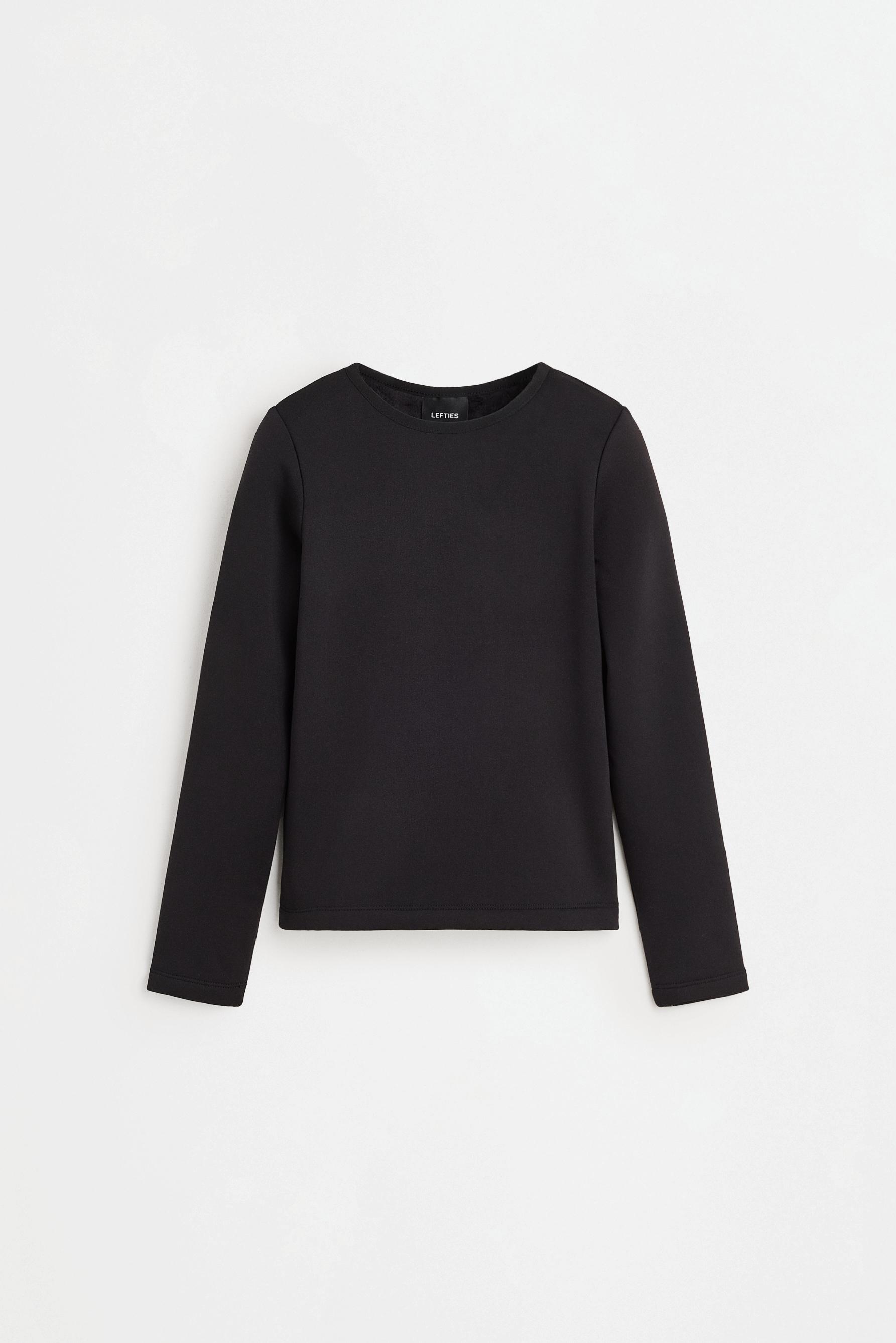 Heavy Weight Thermal Comfort T-Shirt — BLACK