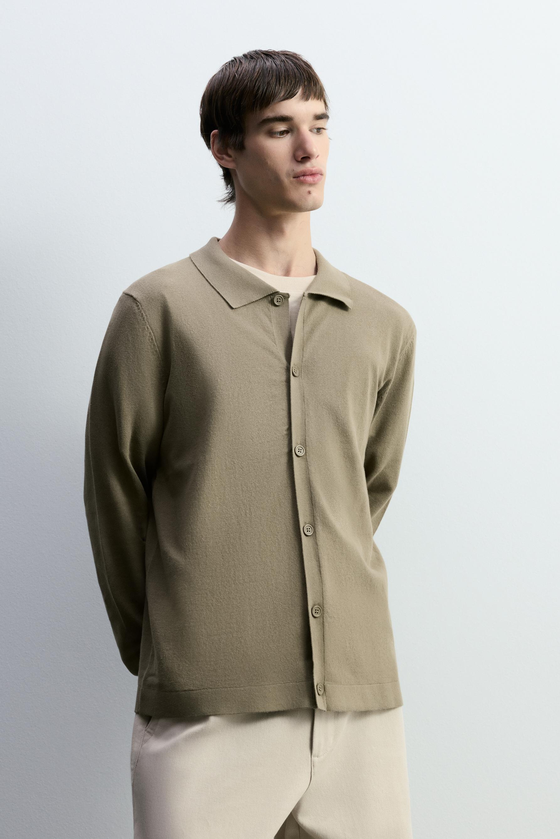 Chaqueta botones punto