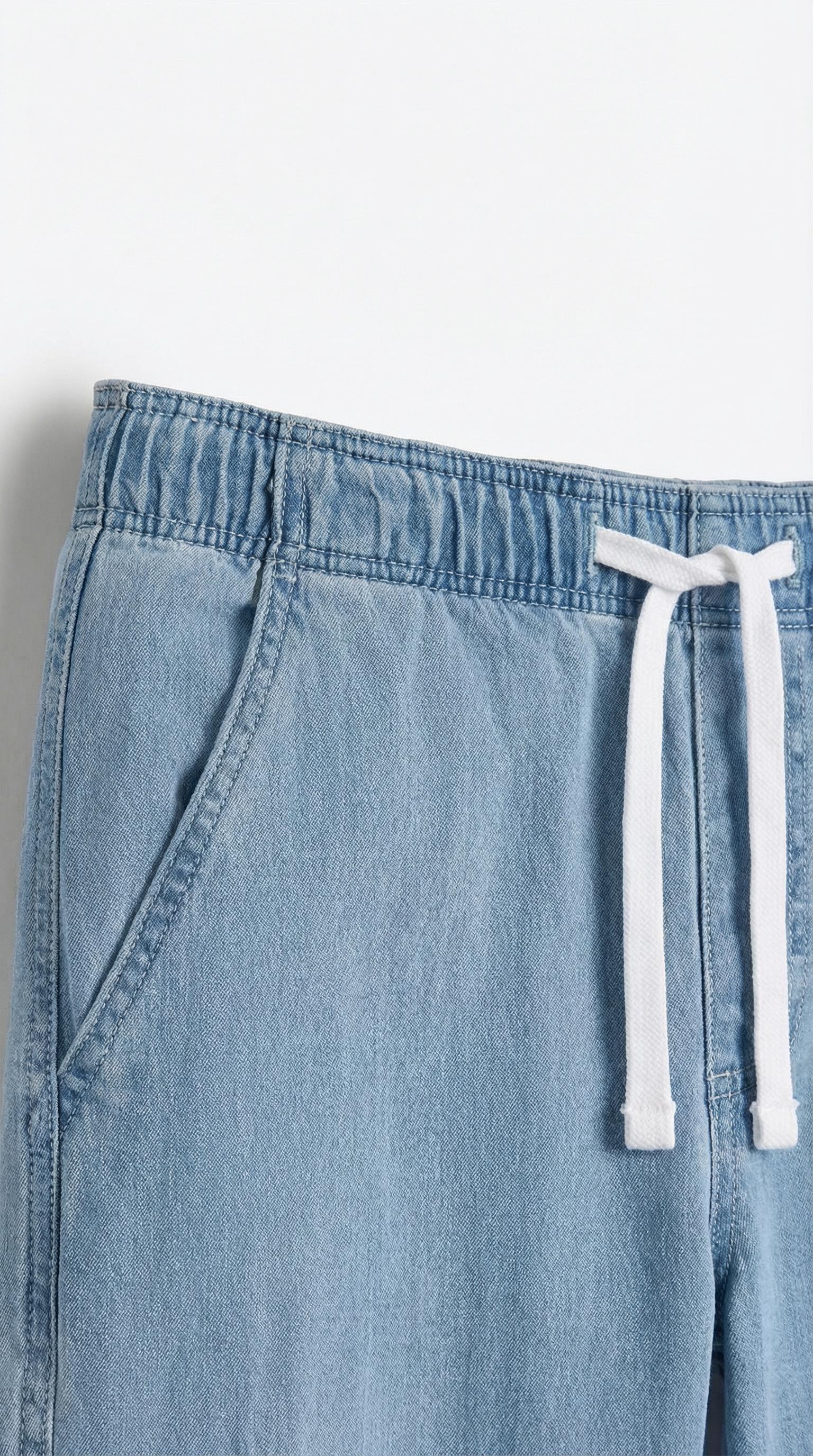 Baggy jogger jeans — PALE BLUE