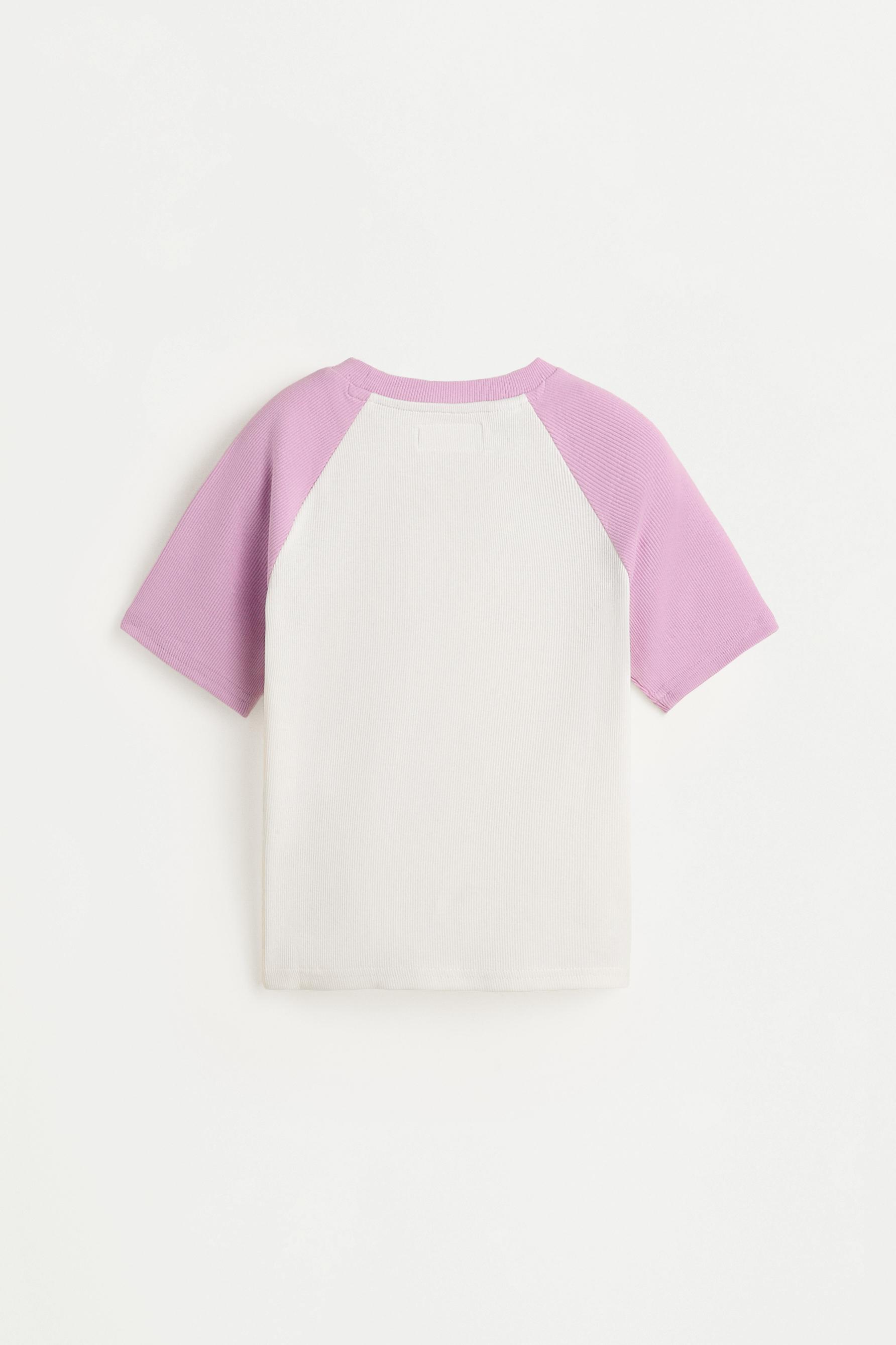 Pochacco ©SANRIO Ribbed T-shirt — OFF WHITE