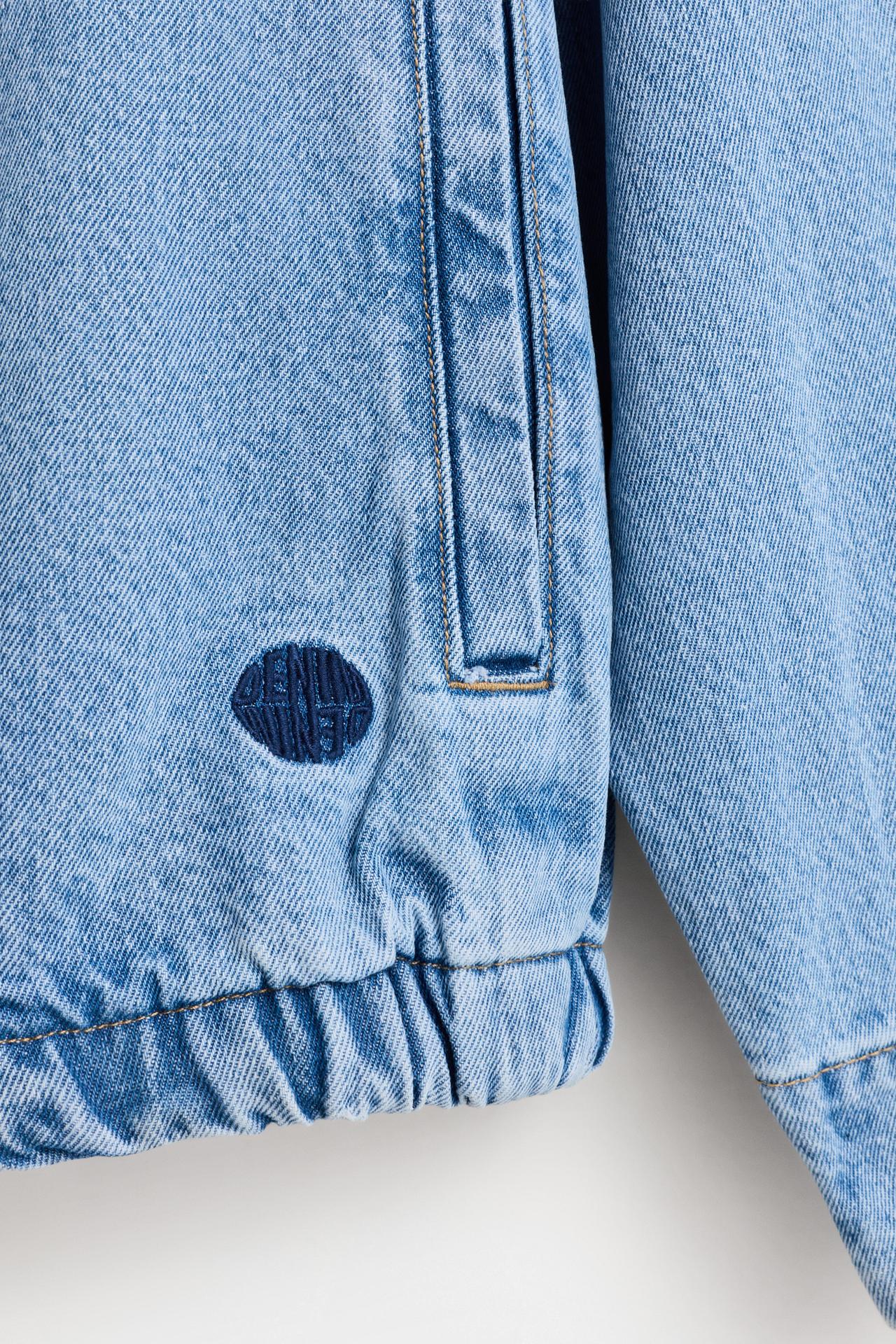 Denim jacket bomber — INDIGO