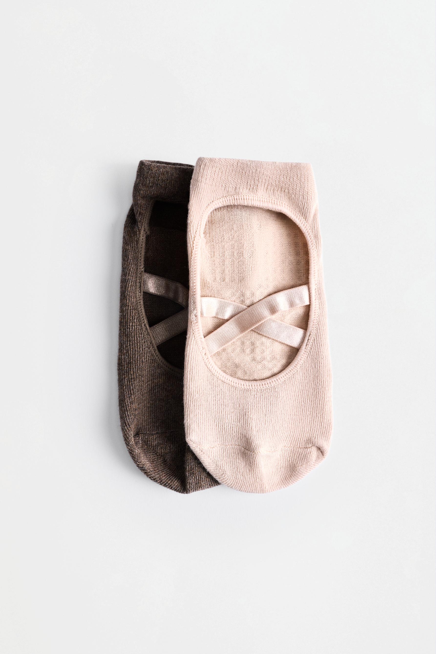 Calcetines invisibles yoga (Pack 2)