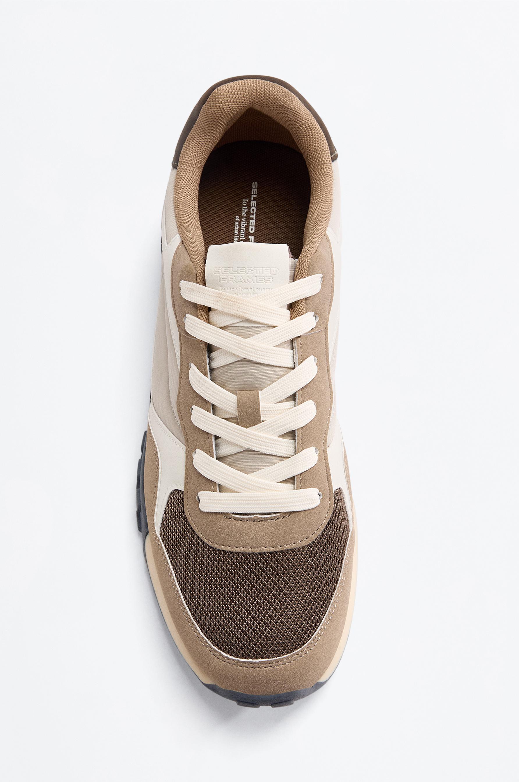 Casual sporty shoe — KHAKI