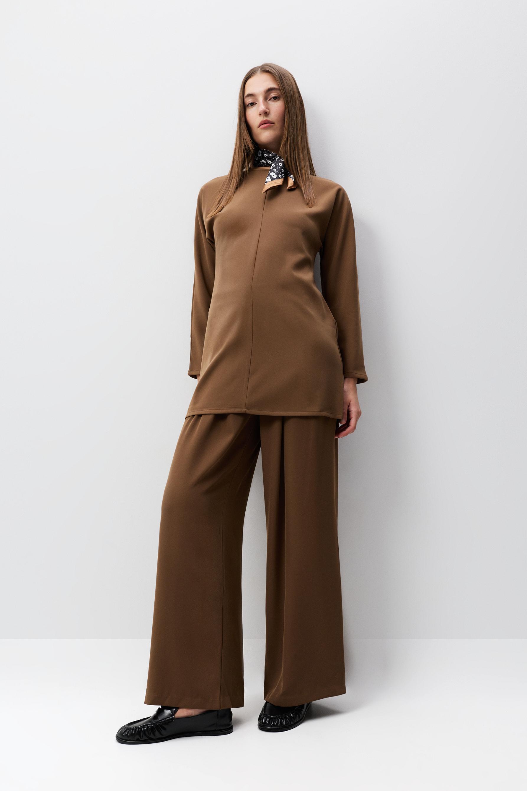 Vestido manga murciélago