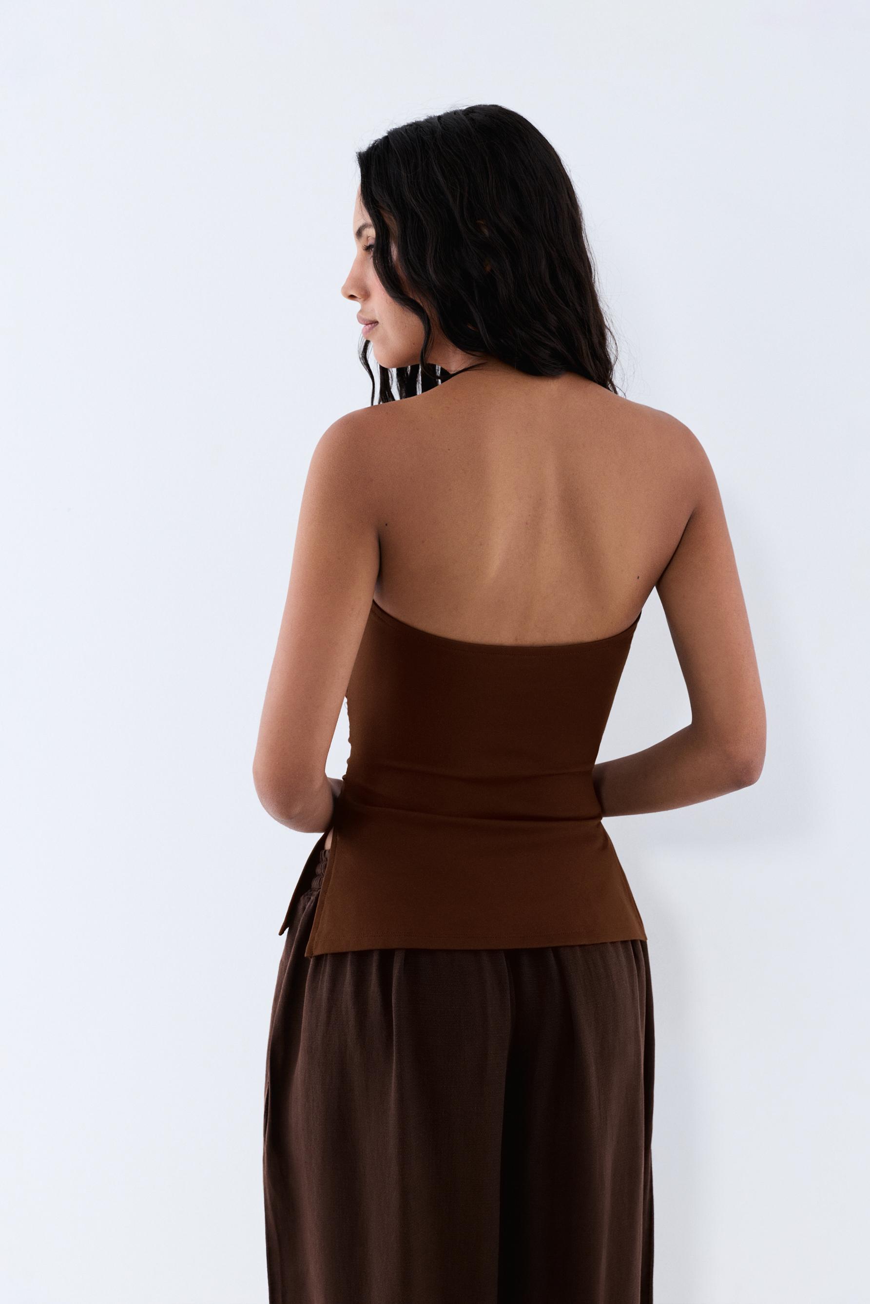 Bandeau top — BROWN