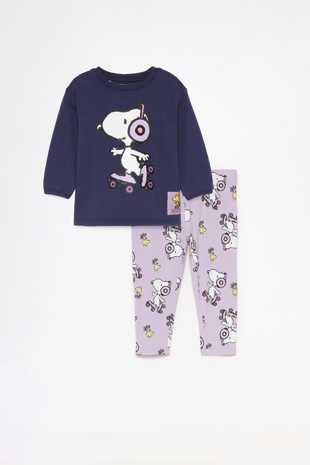 Conjunto de vestido e leggings do Snoopy Peanuts™