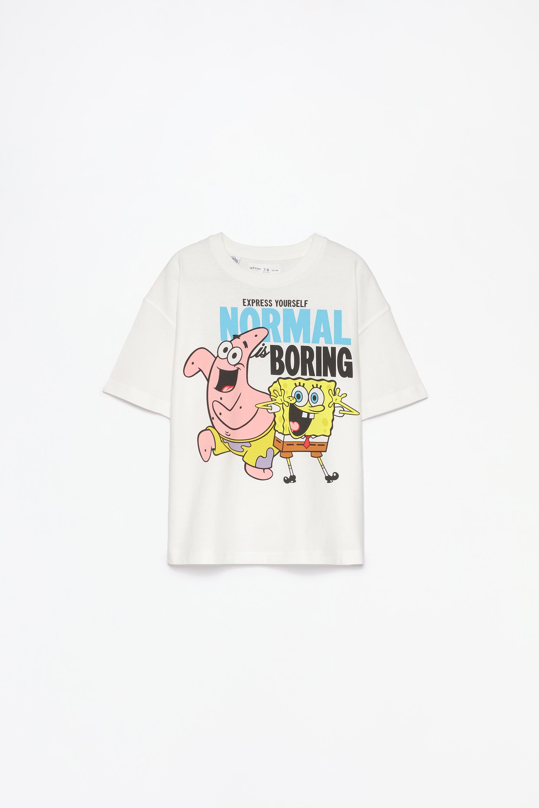 Camiseta Bob Esponja y Patricio ©Nickelodeon Denim ROPA