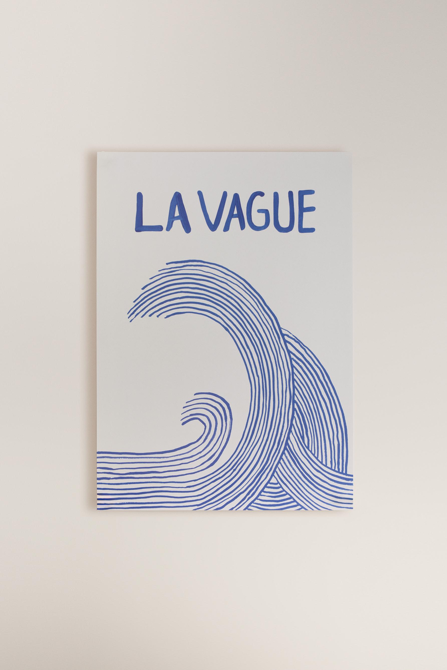 La Vague poster by POSTERY (50 x 70 cm) - Frames | Posters - Decoration ...