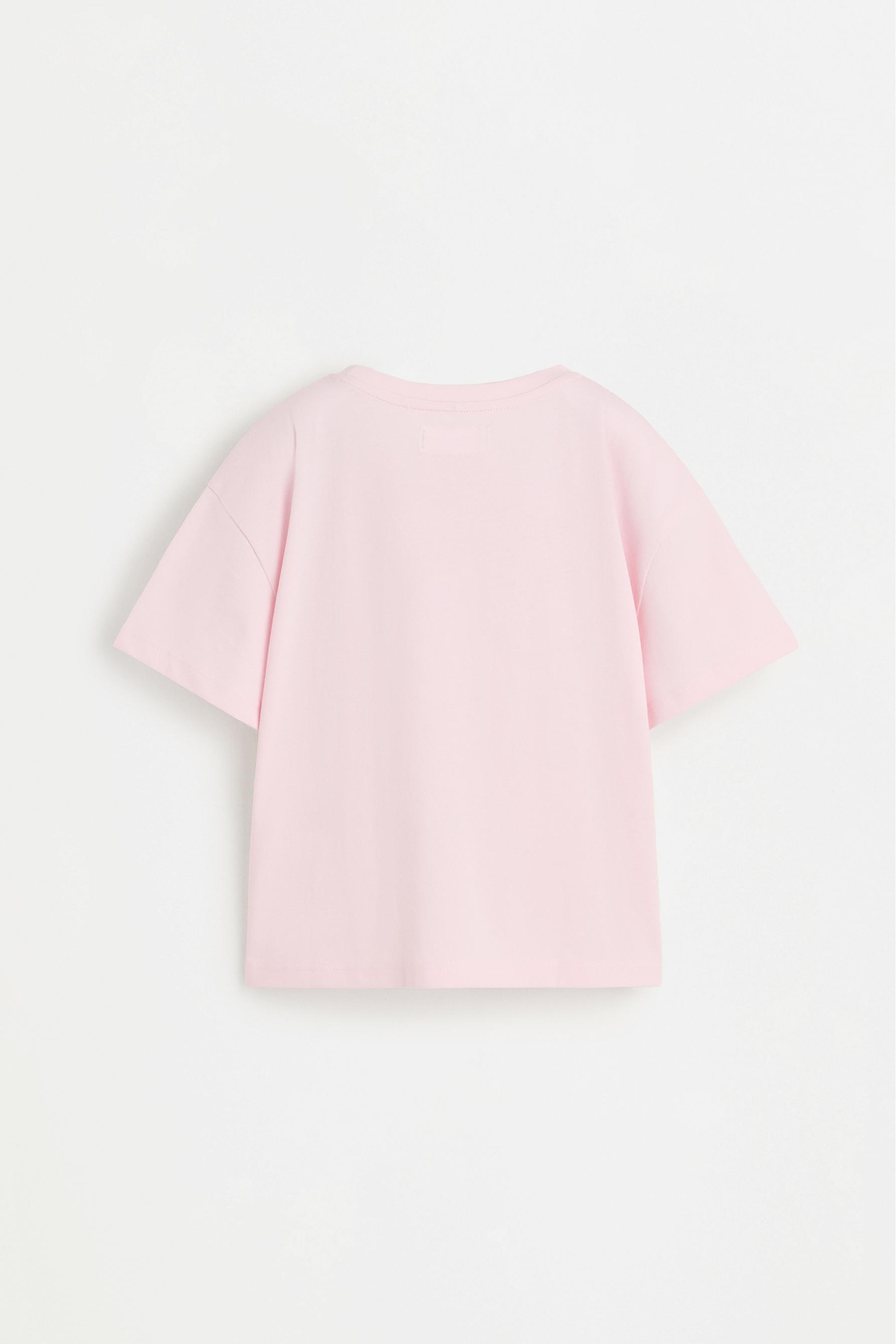 Printed T-shirt — PASTEL PINK