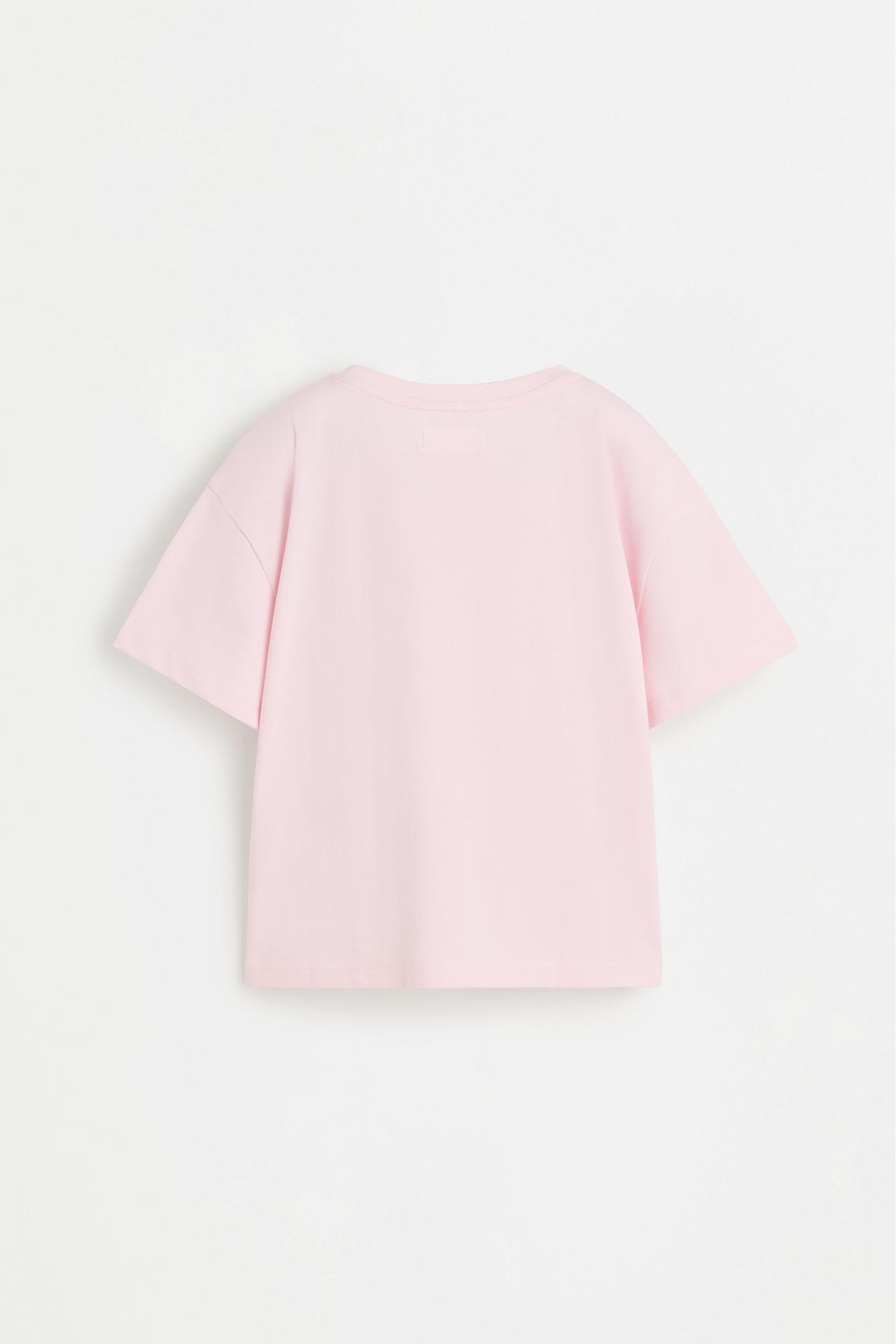 Printed T-shirt — PASTEL PINK