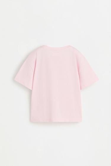 Printed T-shirt — PASTEL PINK 3