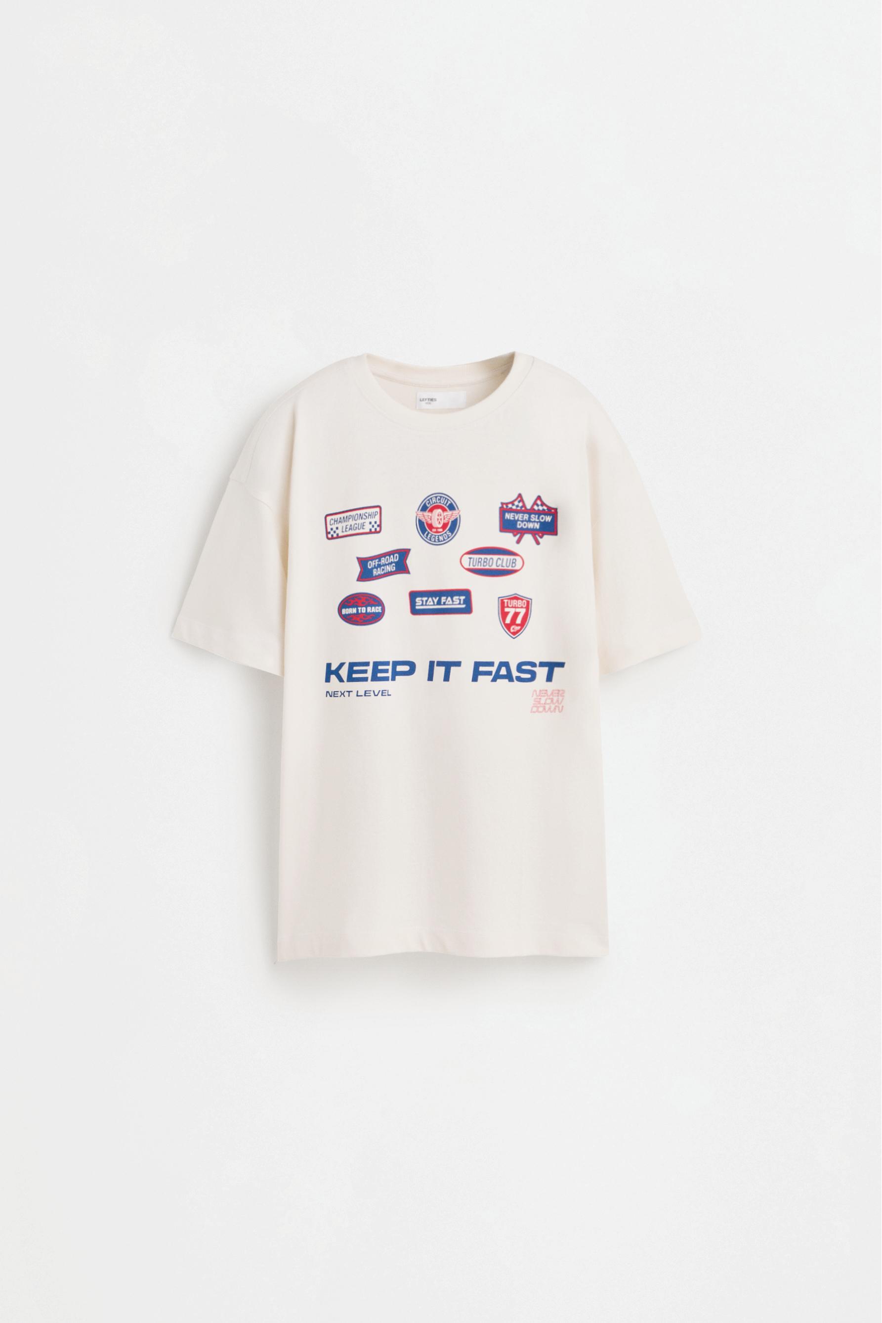 Printed T-shirt — OFF WHITE