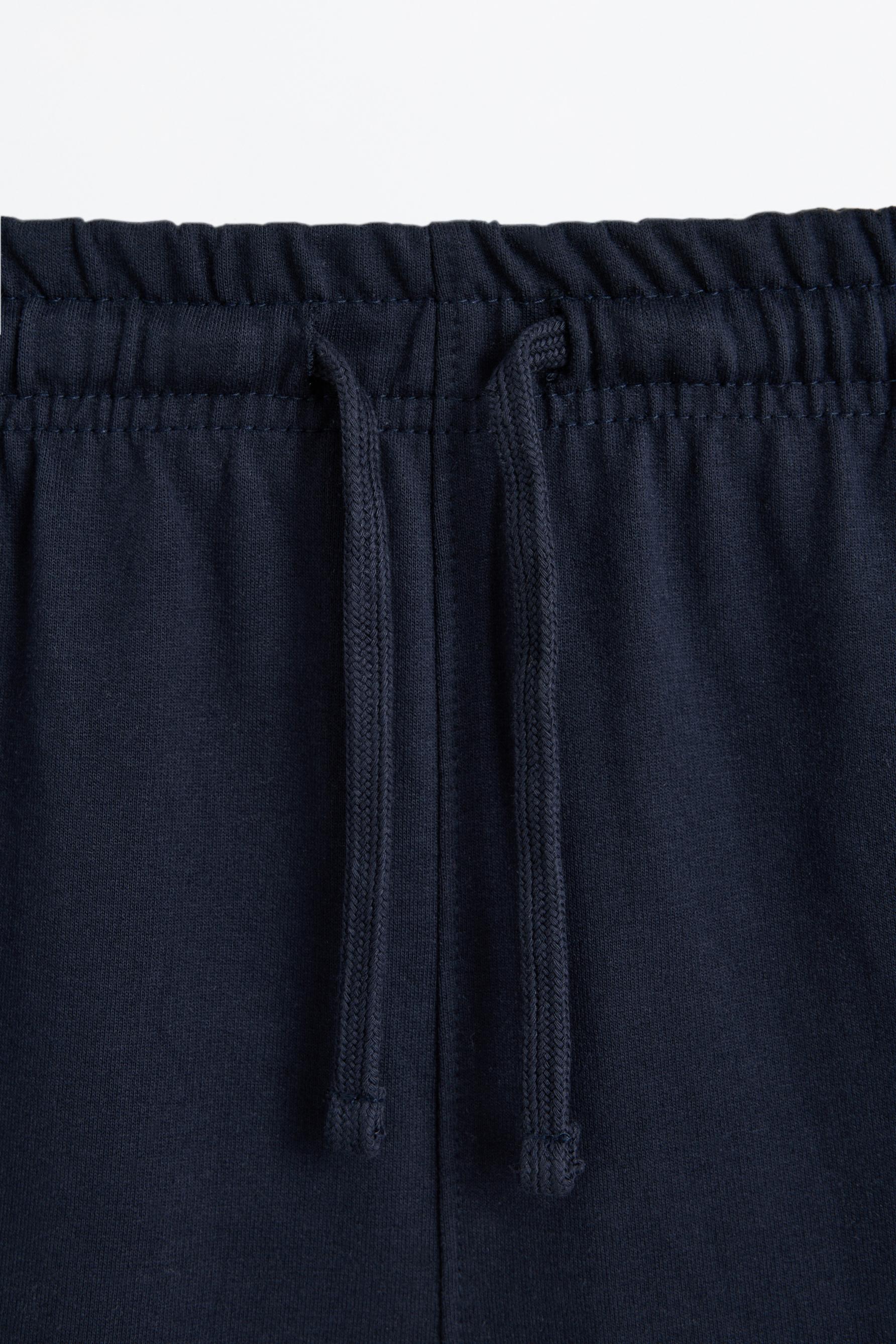 Basic tracksuit Bermuda shorts — NAVY