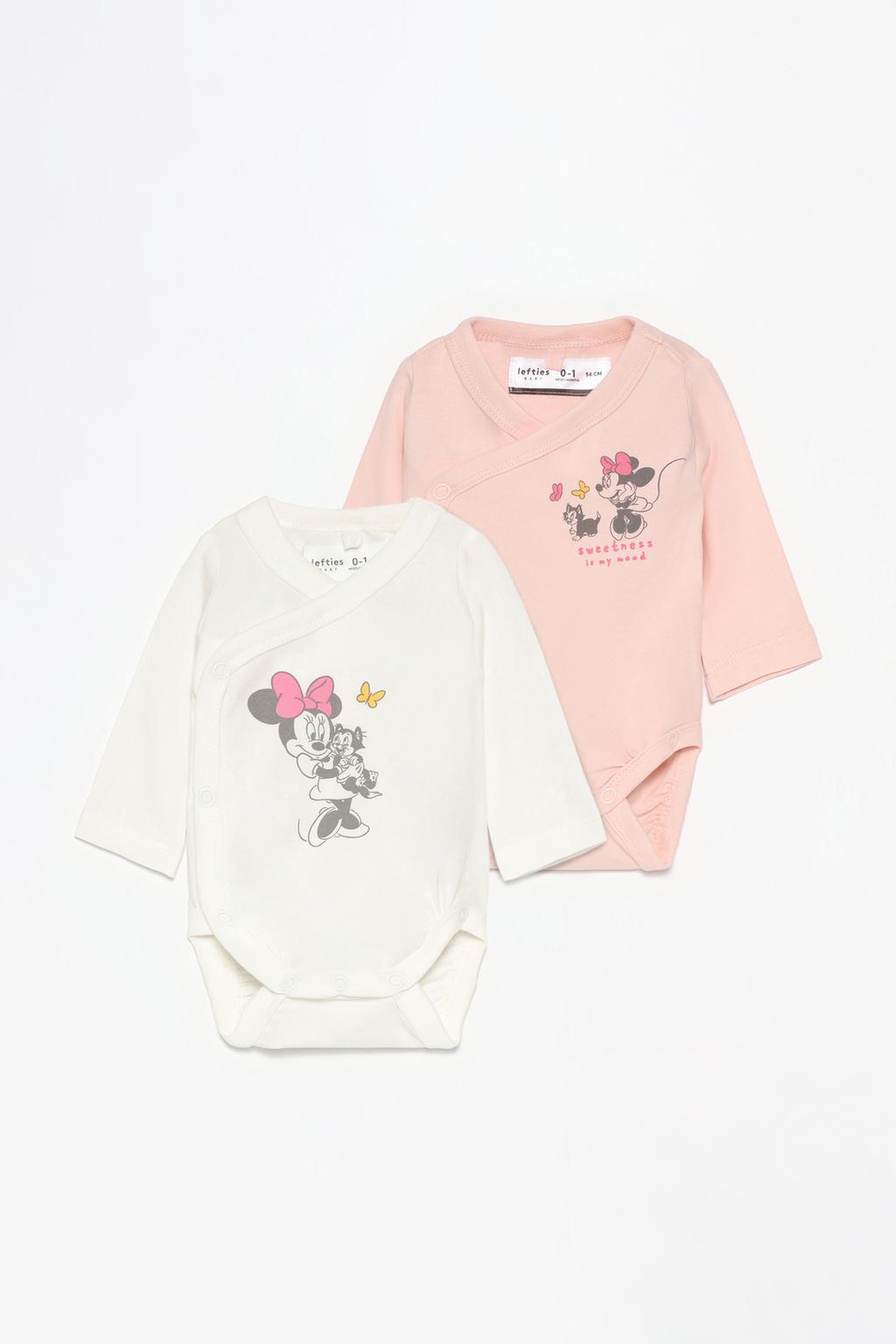 Pack of 2 Minnie Mouse ©Disney kimono bodysuits