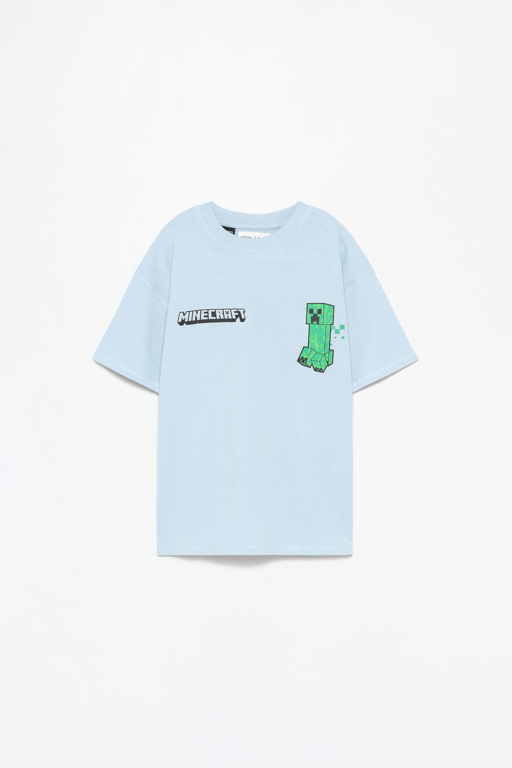 Minecraft T-shirt with a maxi print on the back