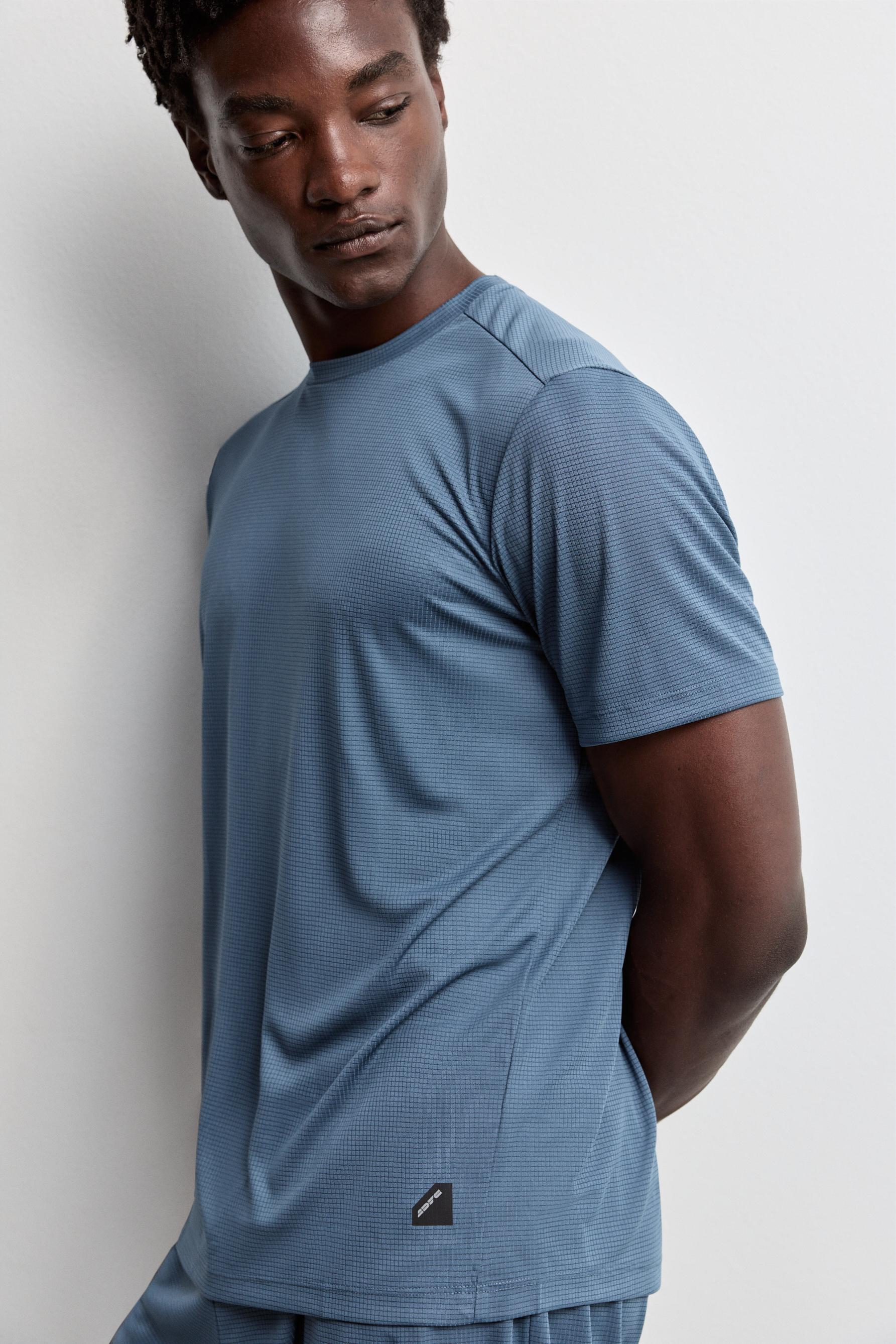Sports T-shirt — STEEL BLUE