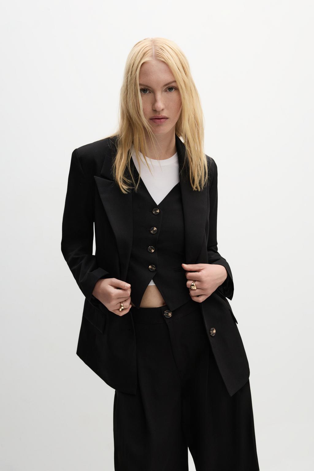 Oversize suit blazer