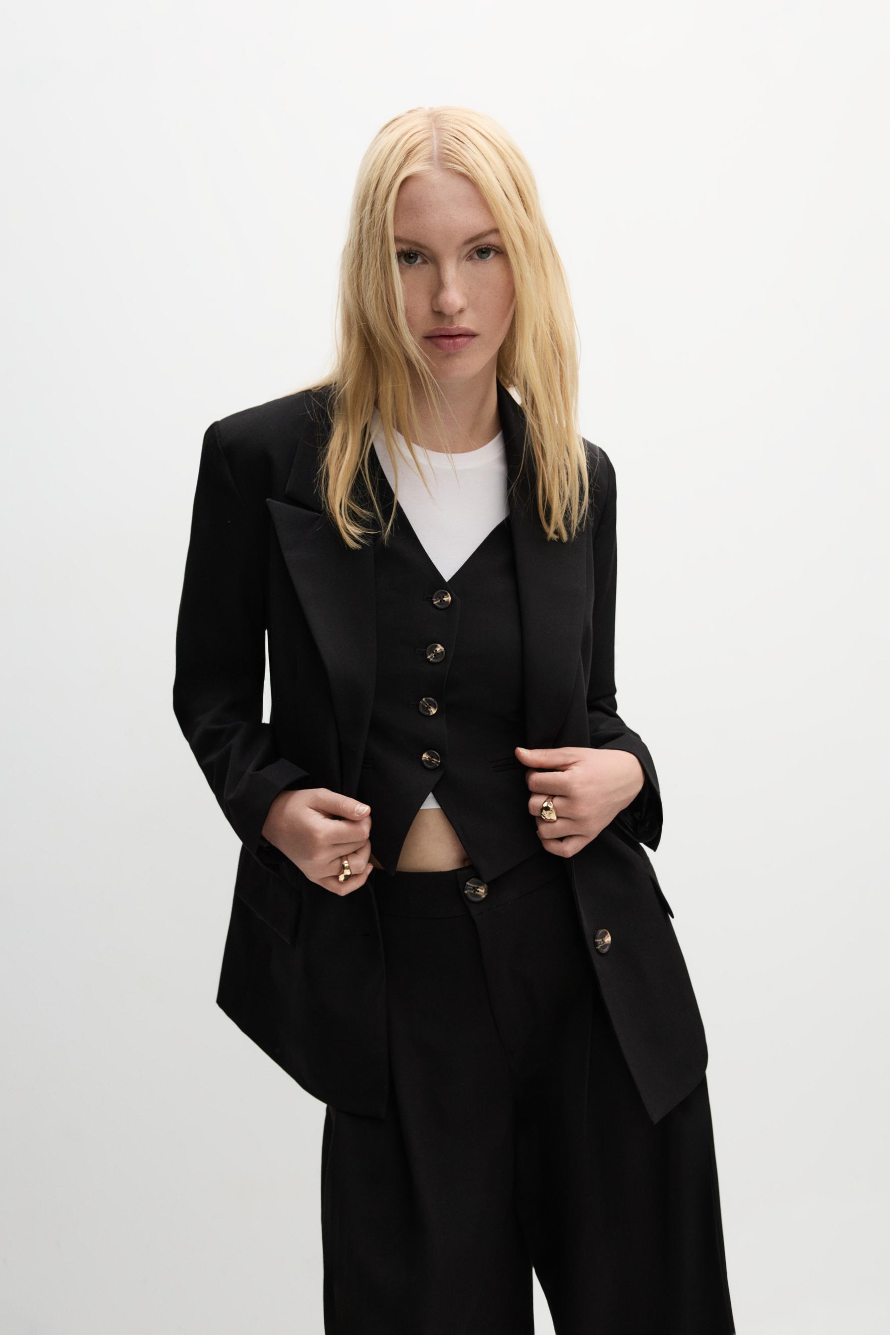 Blazer traje oversize