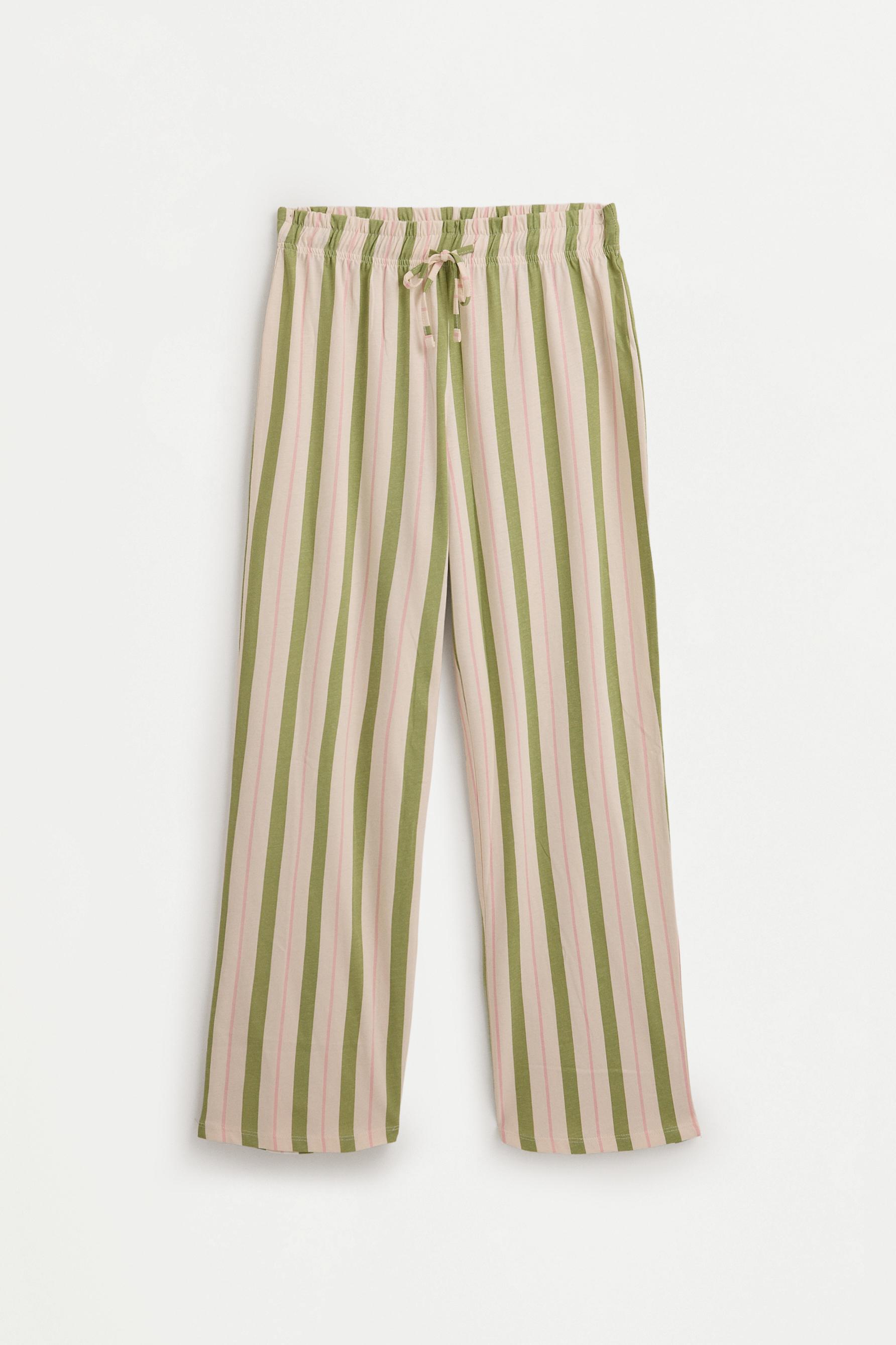Long printed pyjamas — ECRU