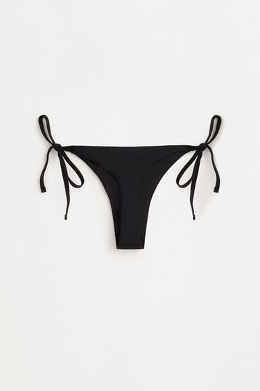 Bikini thong bottom — BLACK 3