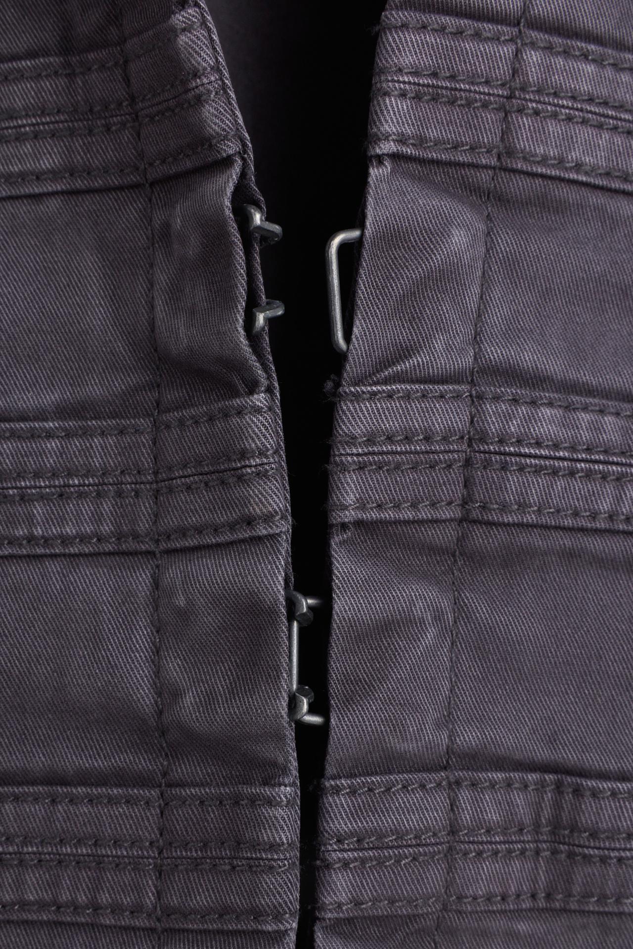 Napoleonic denim jacket — ANTHRACITE GREY