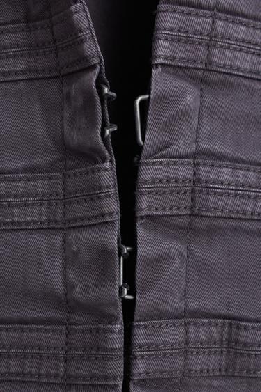 Napoleonic denim jacket — ANTHRACITE GREY 7