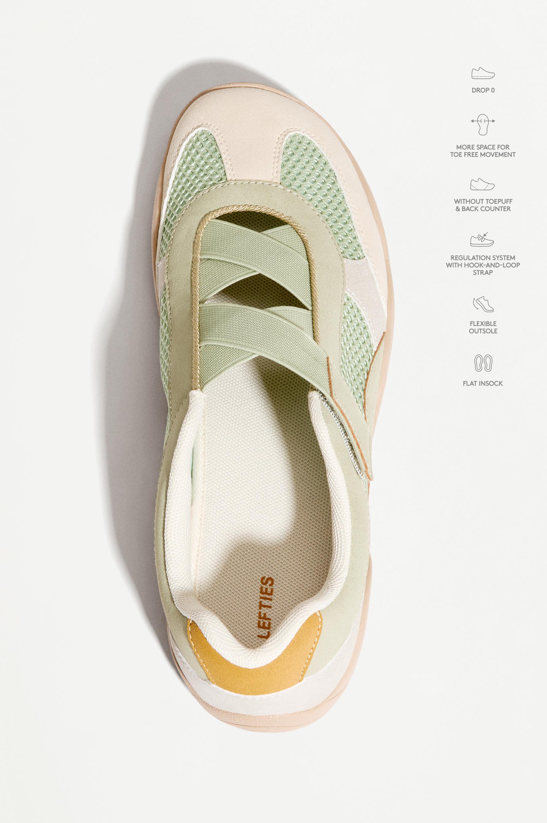 Barefoot athletic shoe — GREEN