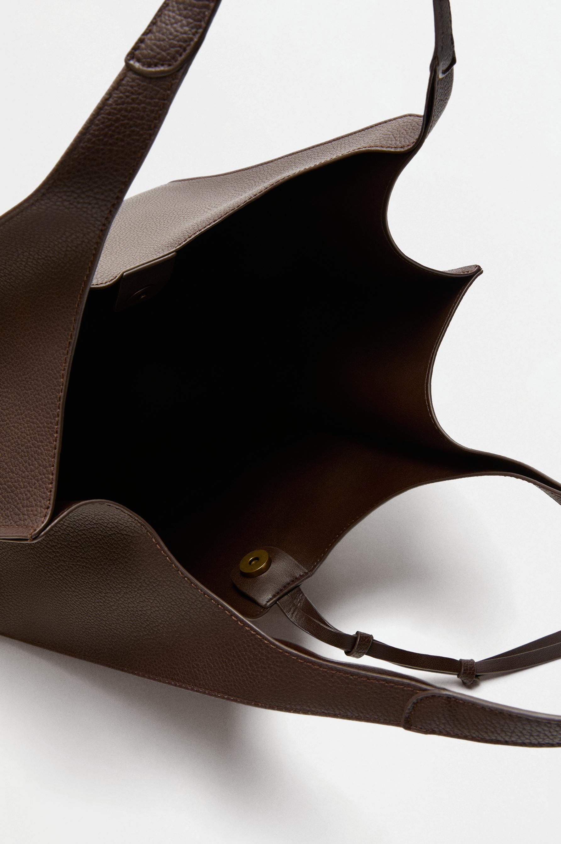 Shopper bag — BROWN