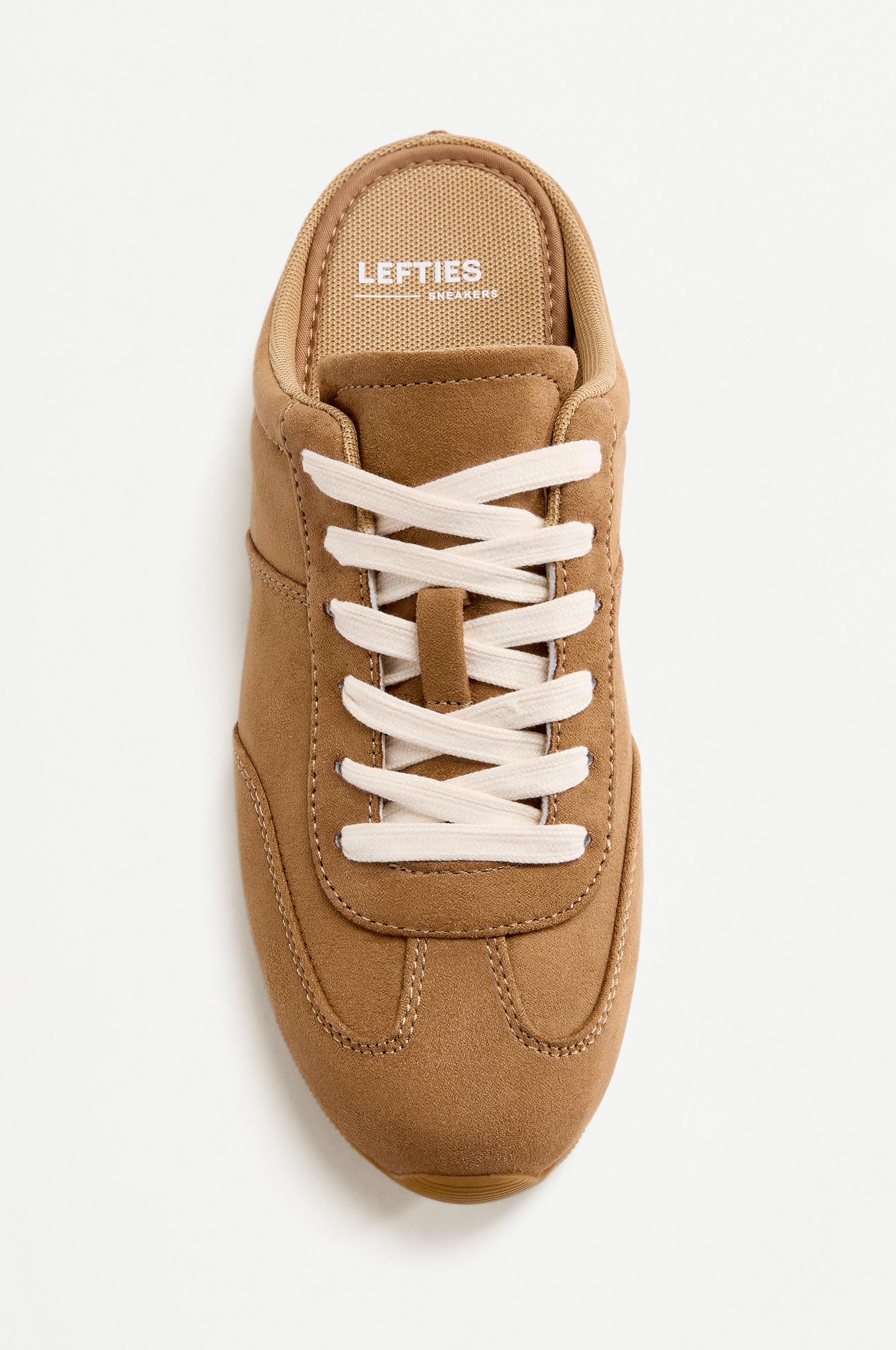 Lefties Deri Lefties Arkasi açık spor ayakkabı