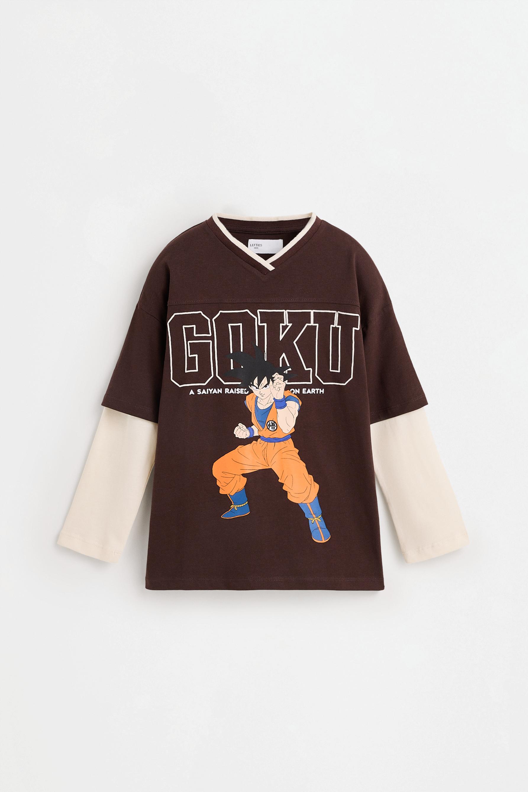 Camiseta Goku Dragon Ball ©Bird Studio manga doble
