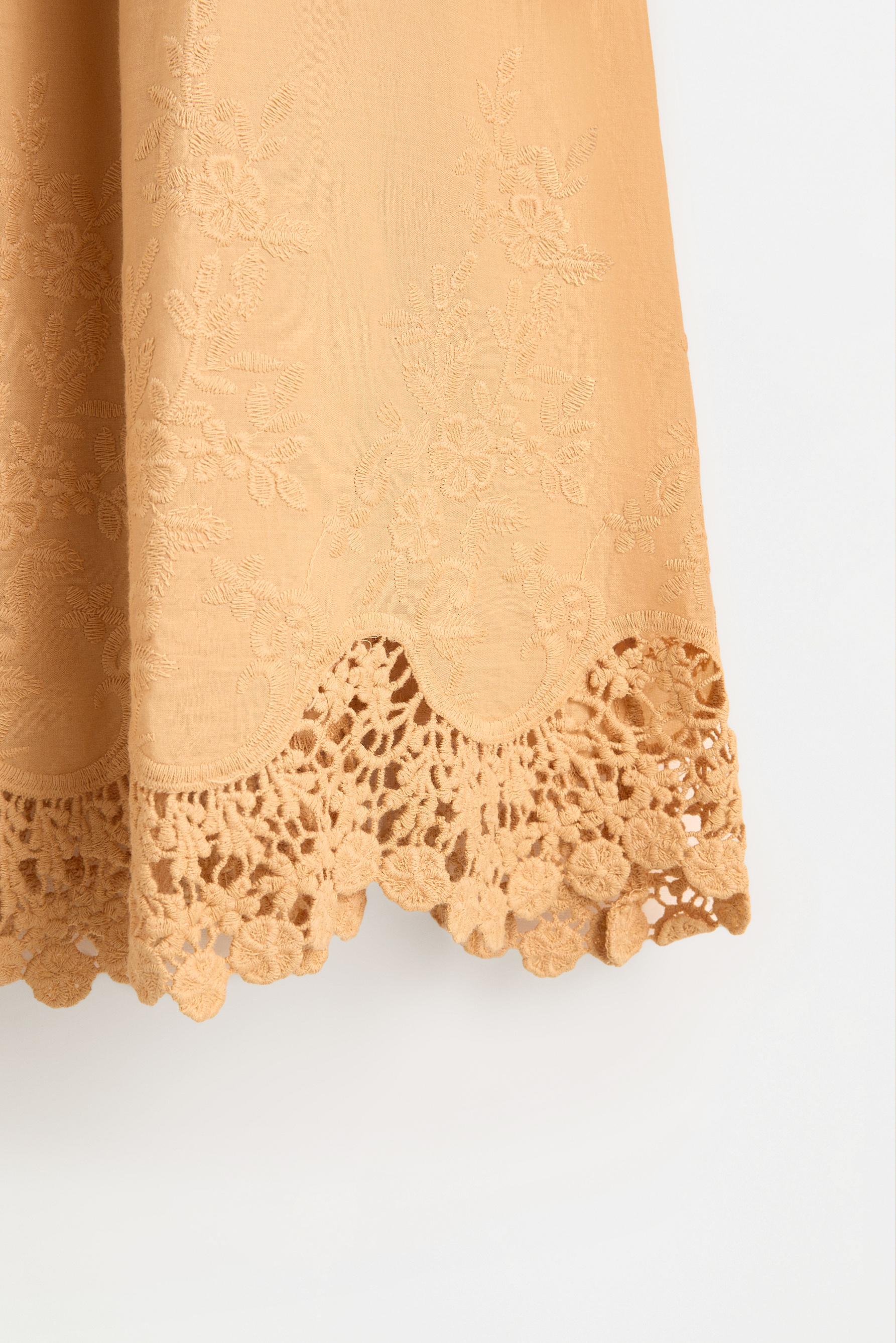 Border print dress — OCHRE