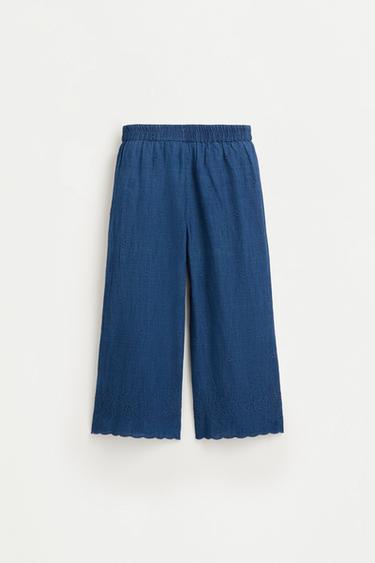 Embroidered lightweight jeans — MEDIUM BLUE 2