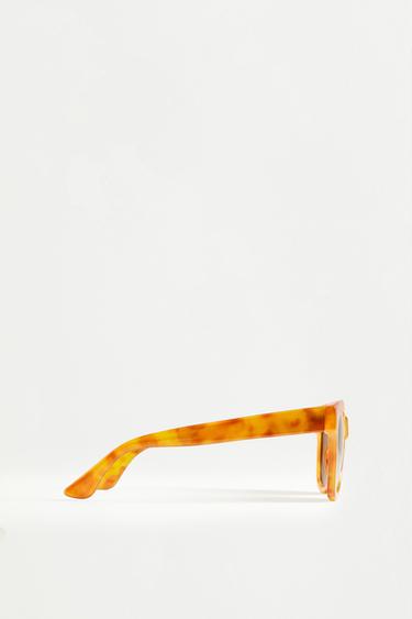 Oversized square sunglasses — PALE BROWN 2