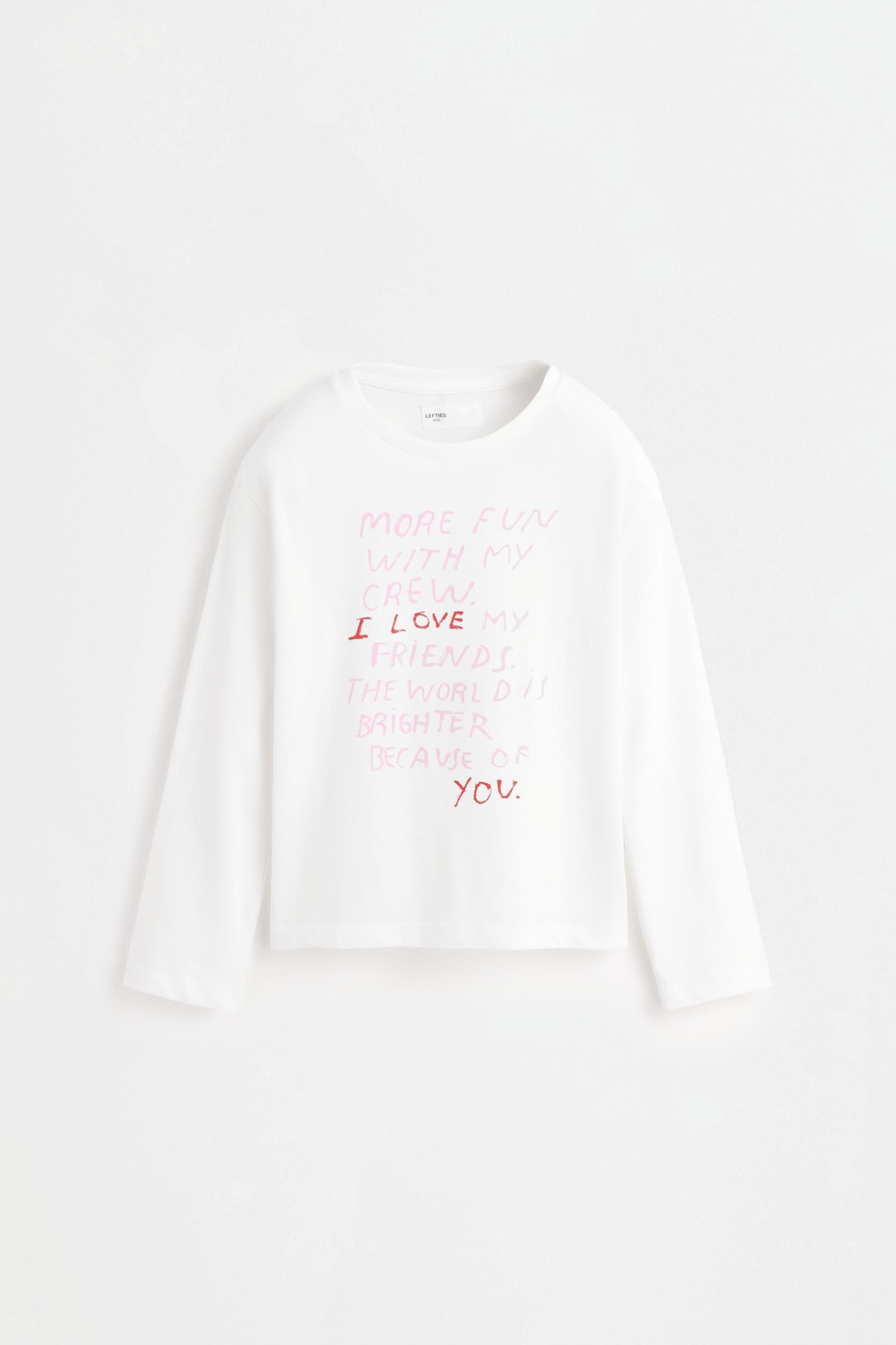 Printed T-shirt — WHITE